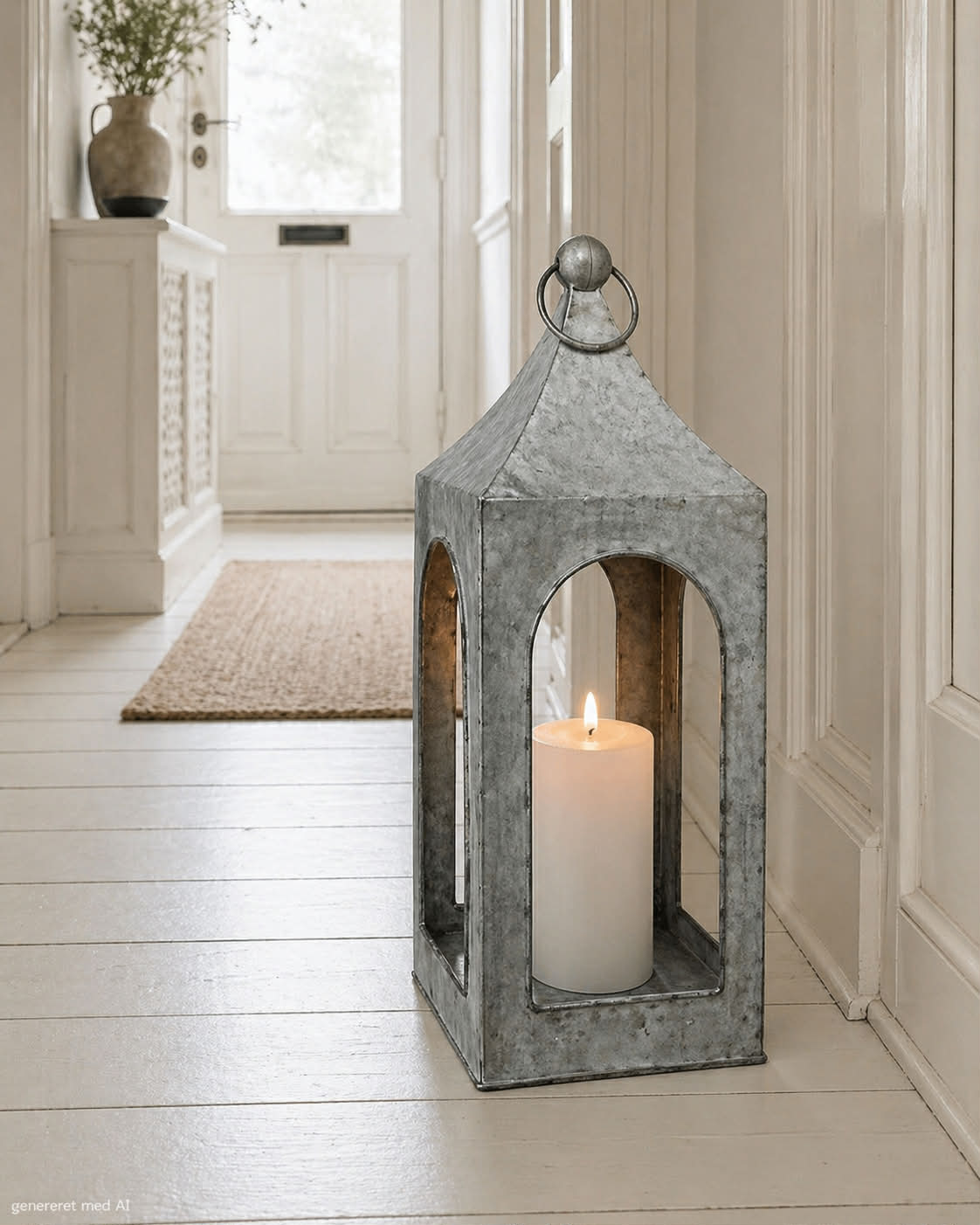 Lanterne i sink - 54 cm