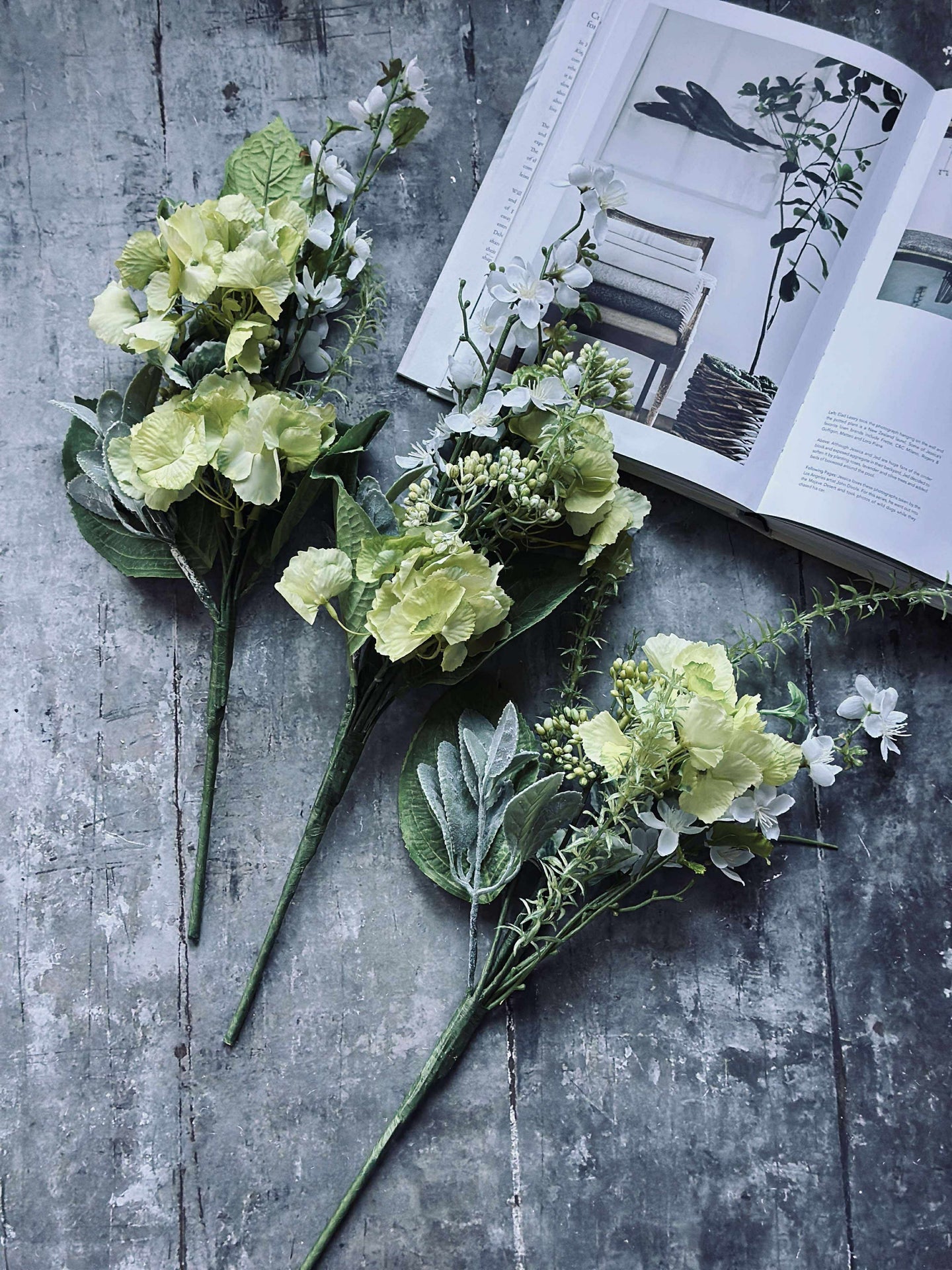 Bukett Hortensia - Lime