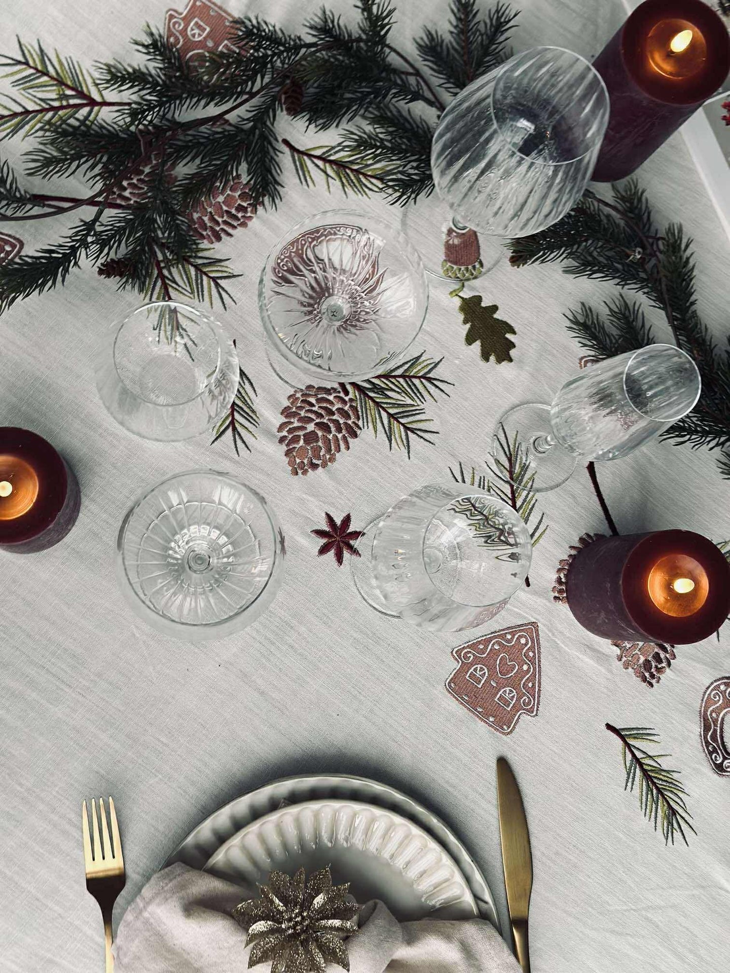 Rødvinsglass CRYSTAL - Sett med 4 stk.