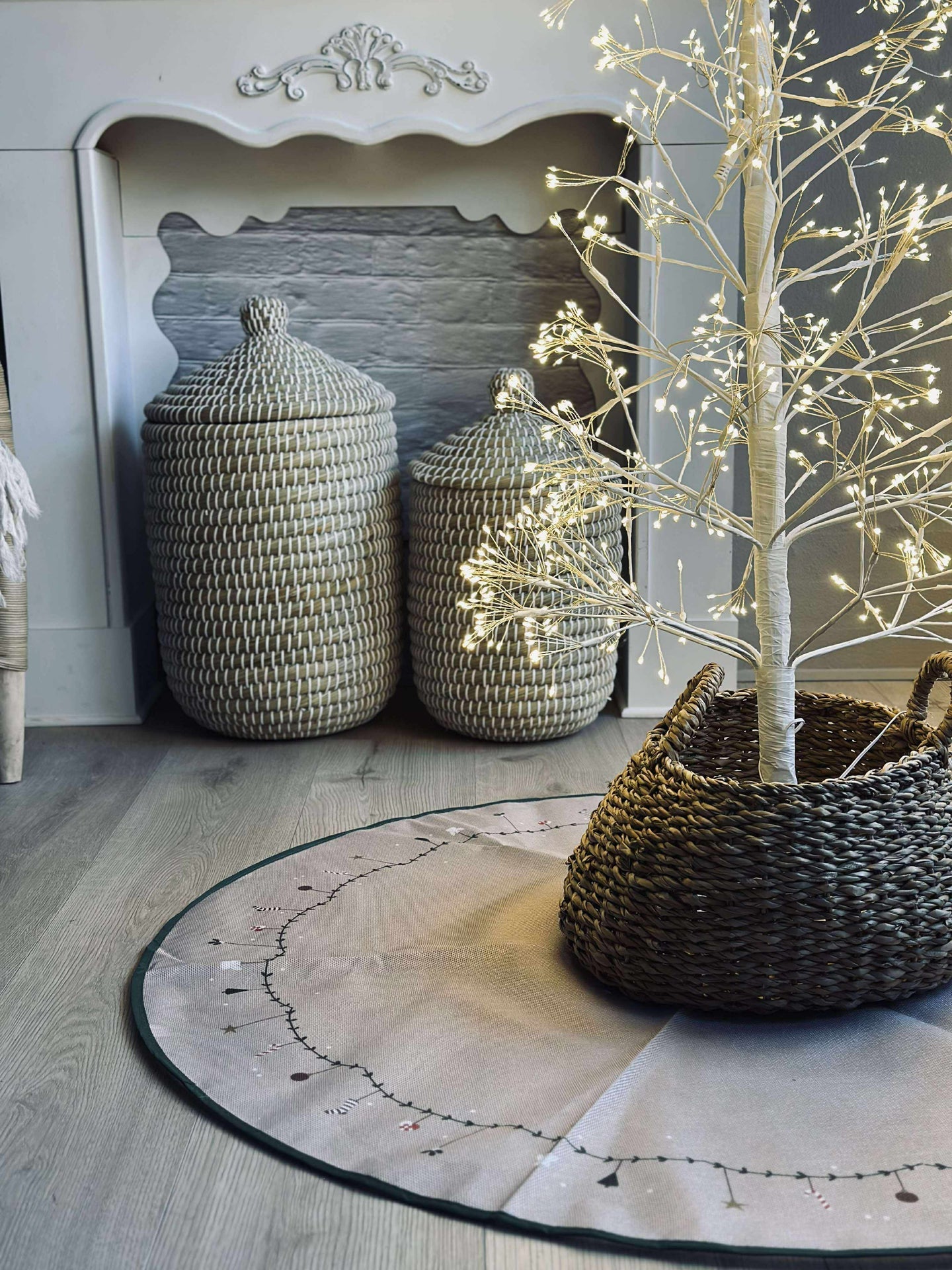 Juletreteppe 100cm