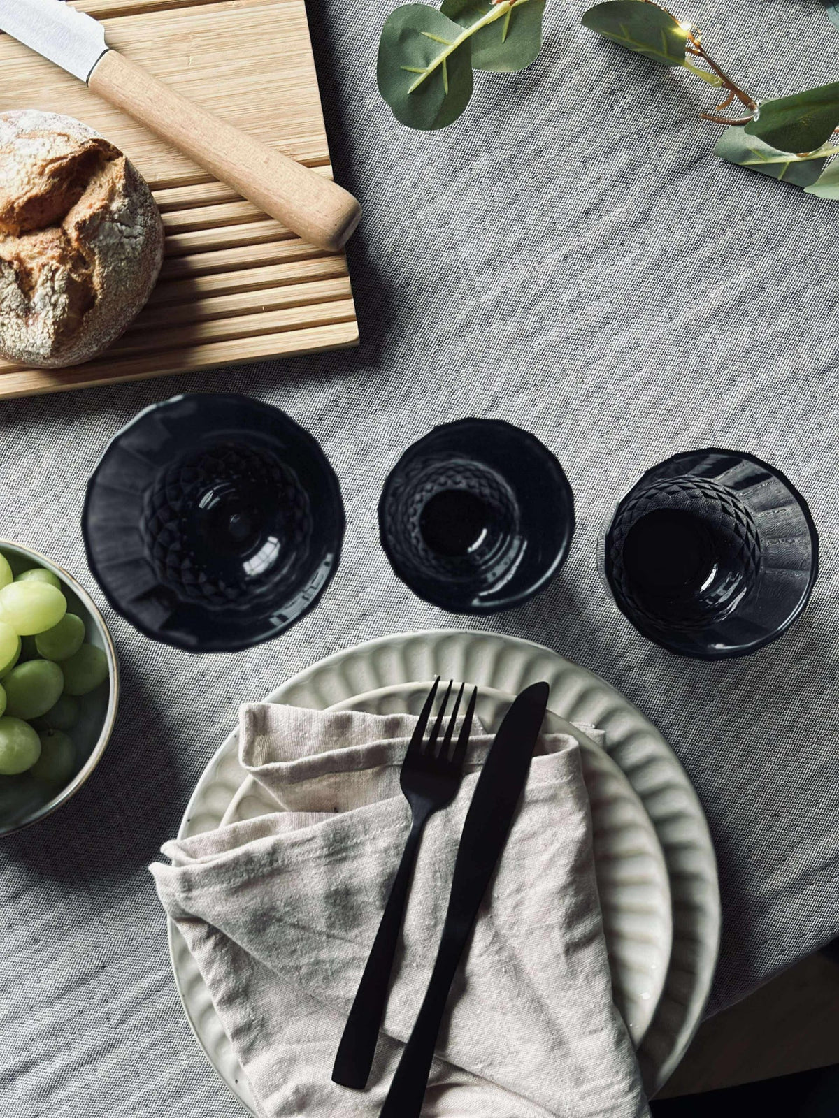 Vinglass Sanna grey