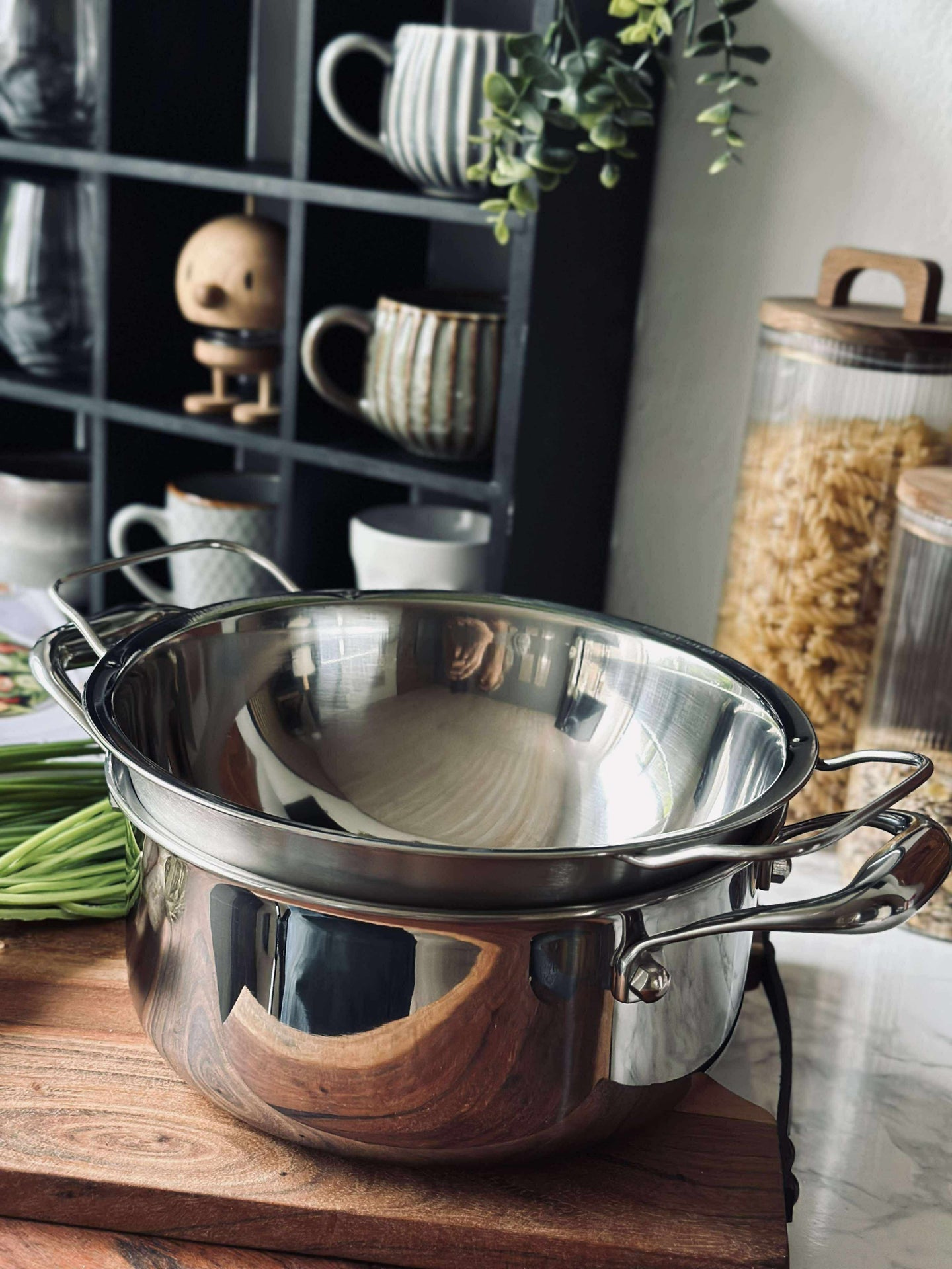 Rustfritt Stålbolle - Perfekt for smelting av sjokolade