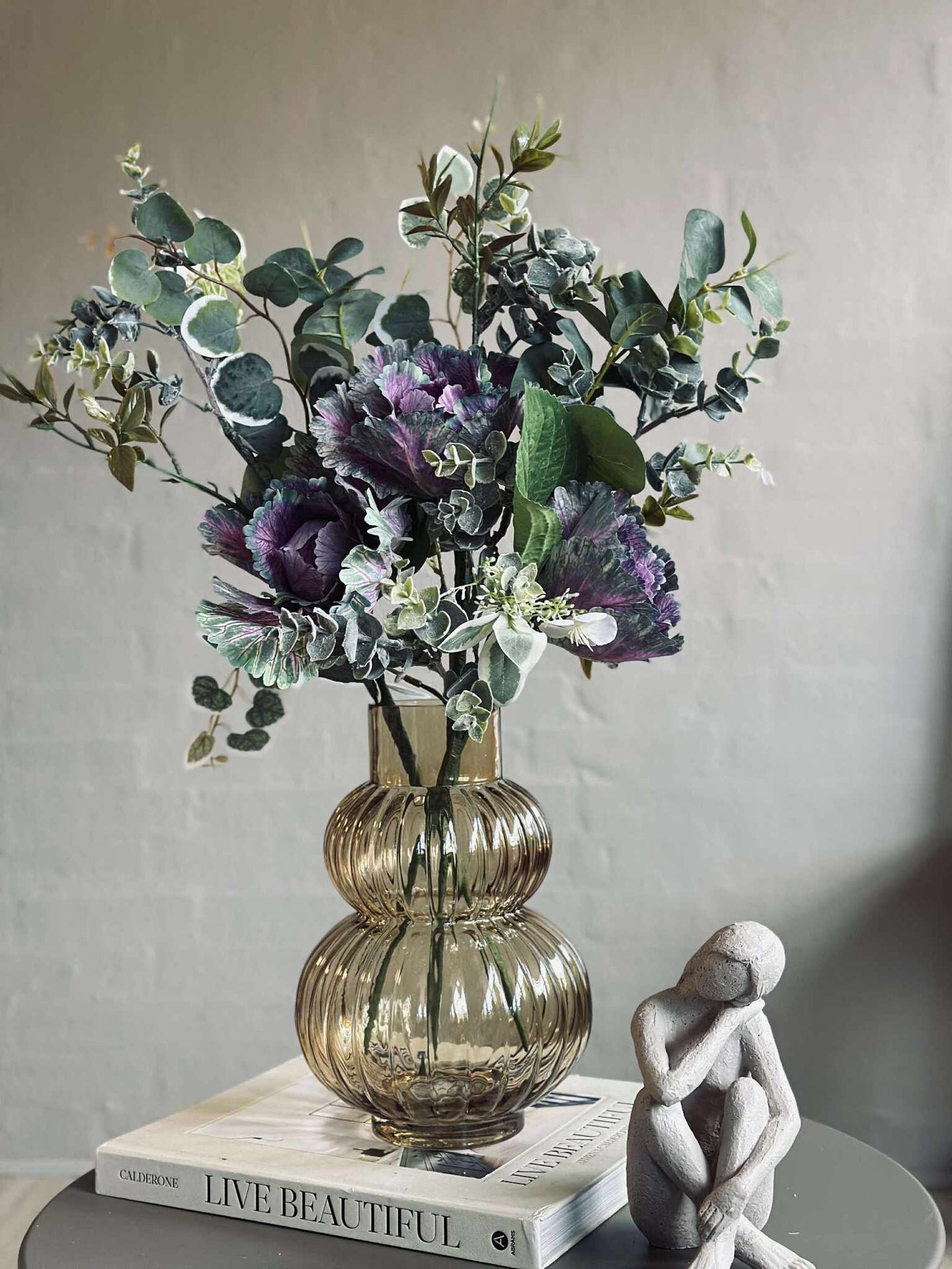 Bukett - Grønn / Lilla