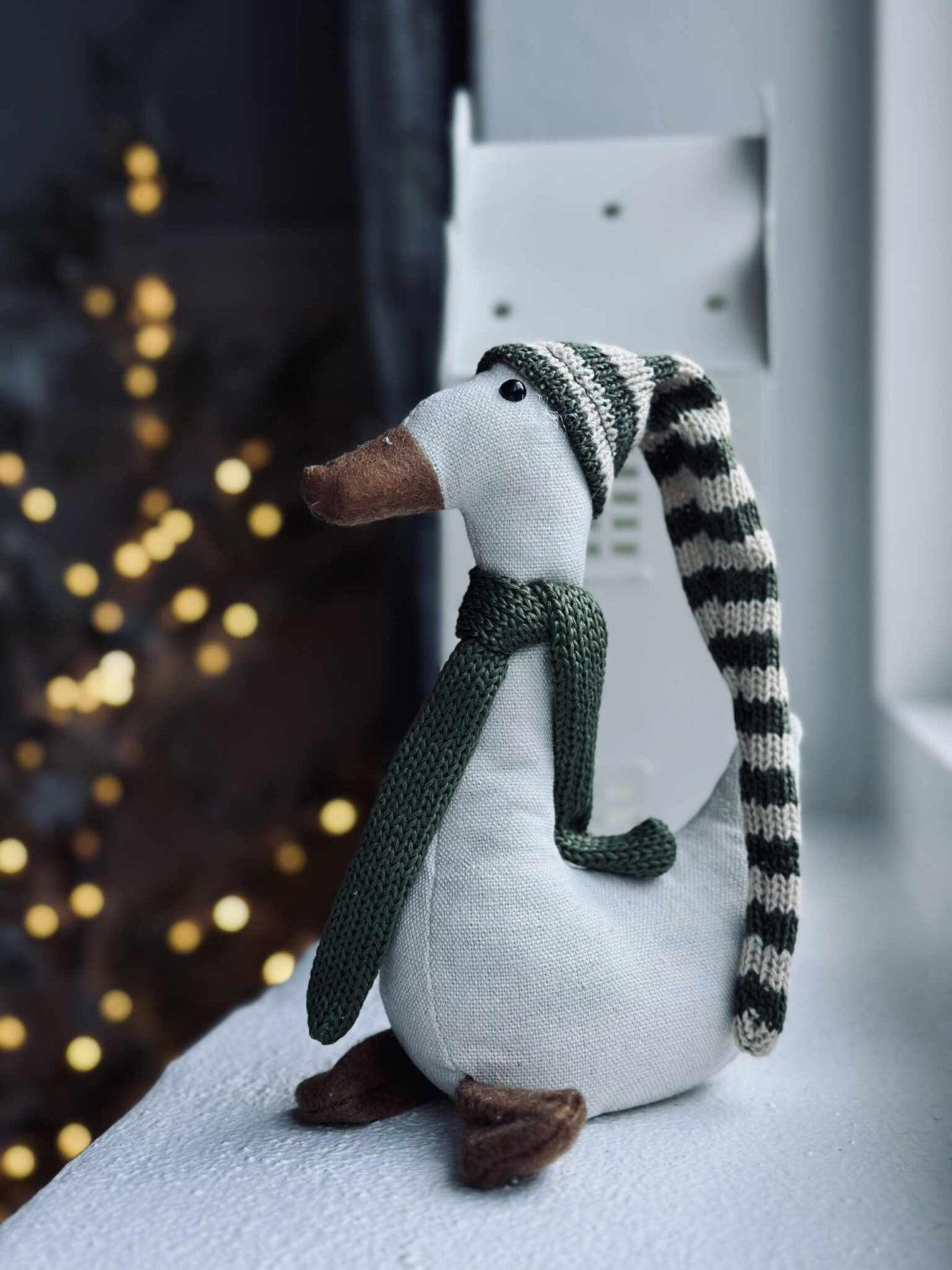 Juleand med grønn lue - Mini