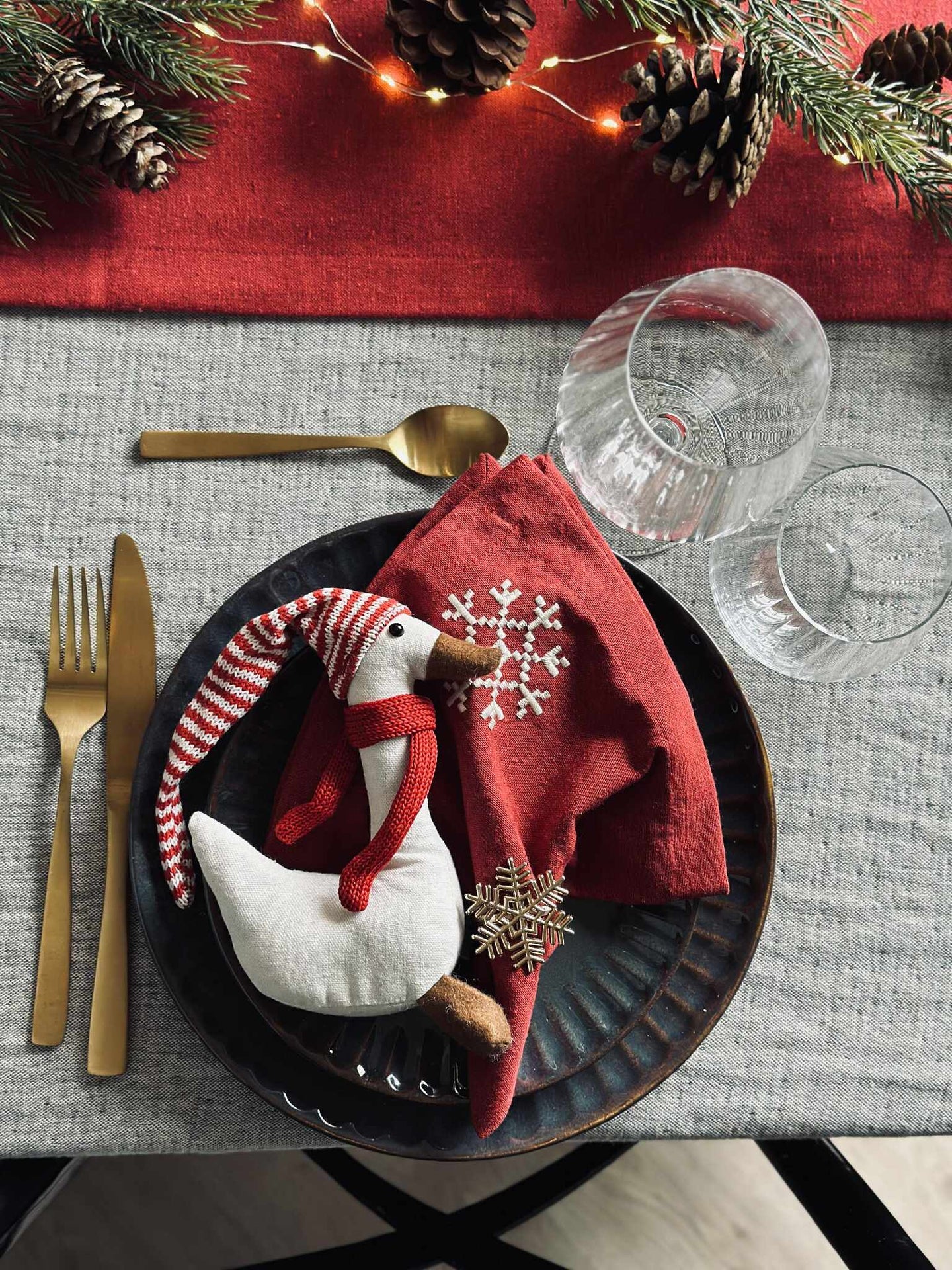 Juland med rød lue - Mini