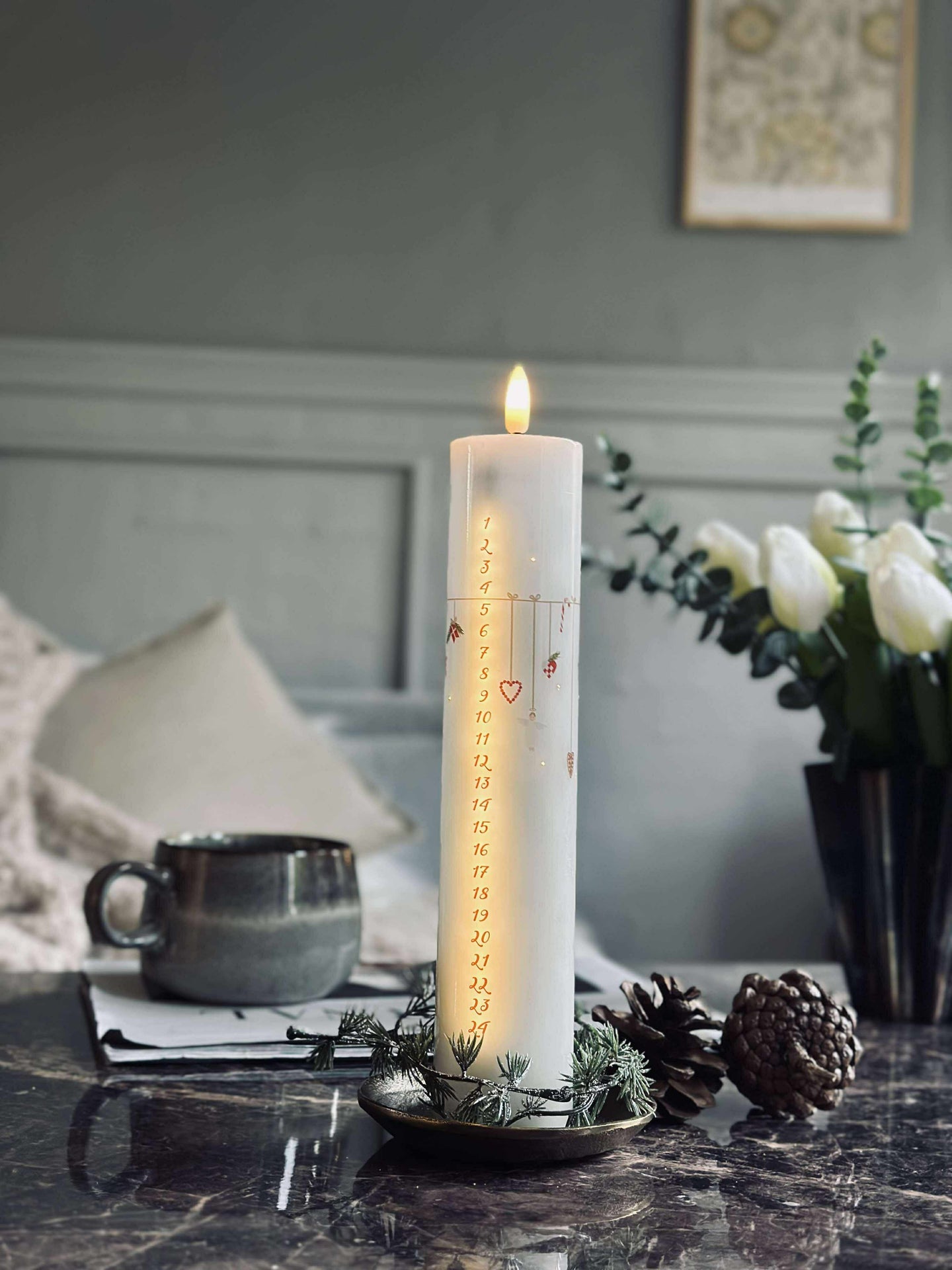 LED Kalenderlys TWINKLE inkl. fjernkontroll