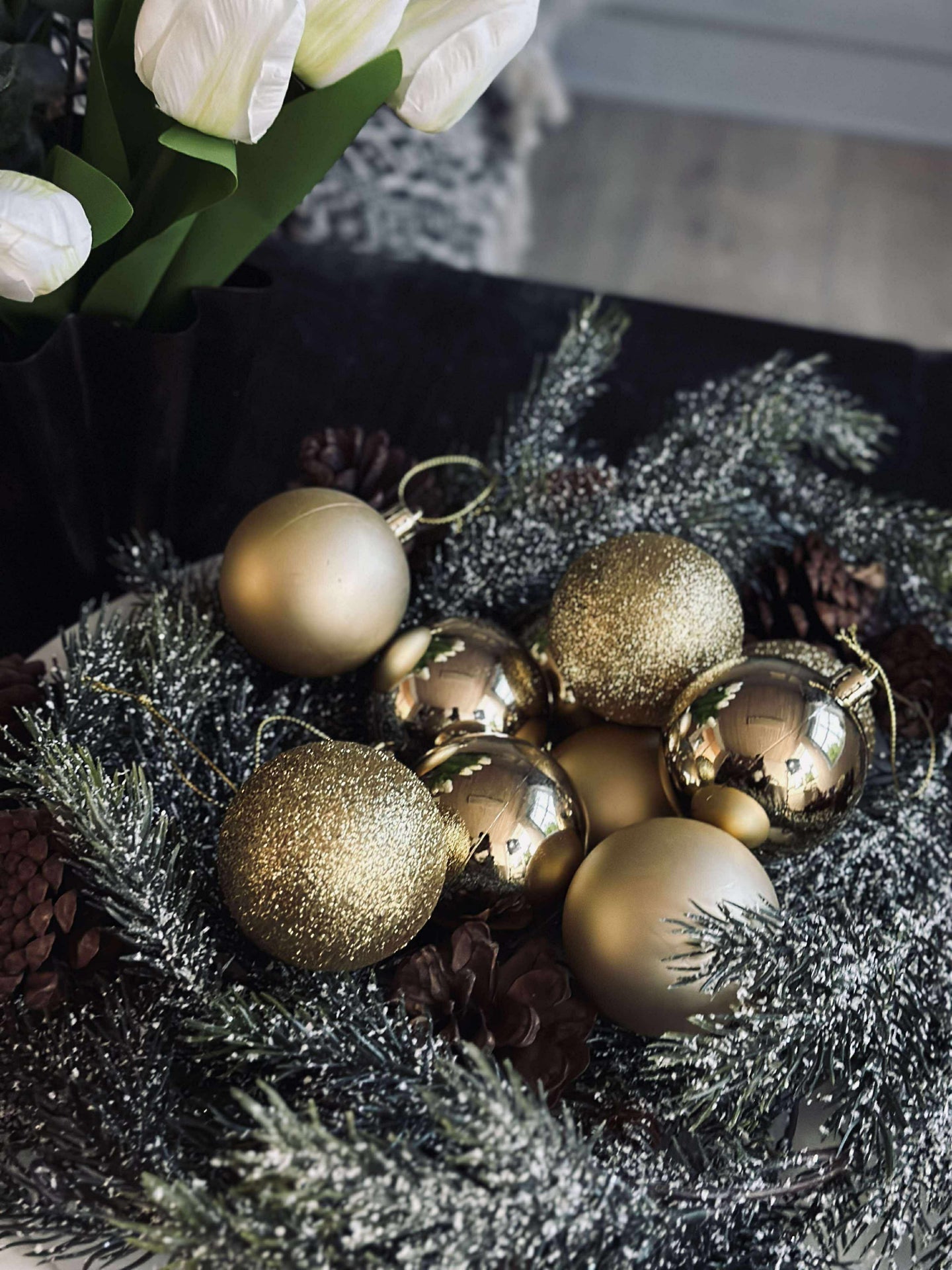 Julekuler Gull - 10 stk.