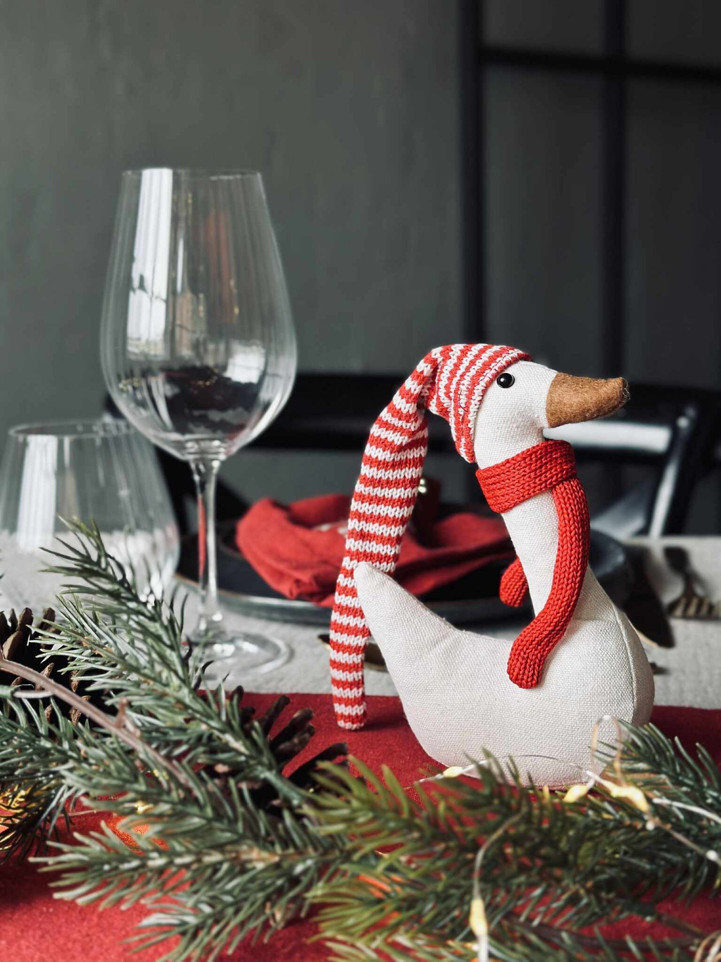 Juland med rød lue - Mini