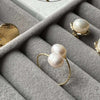 Ring Miara - Justerbar forgylt