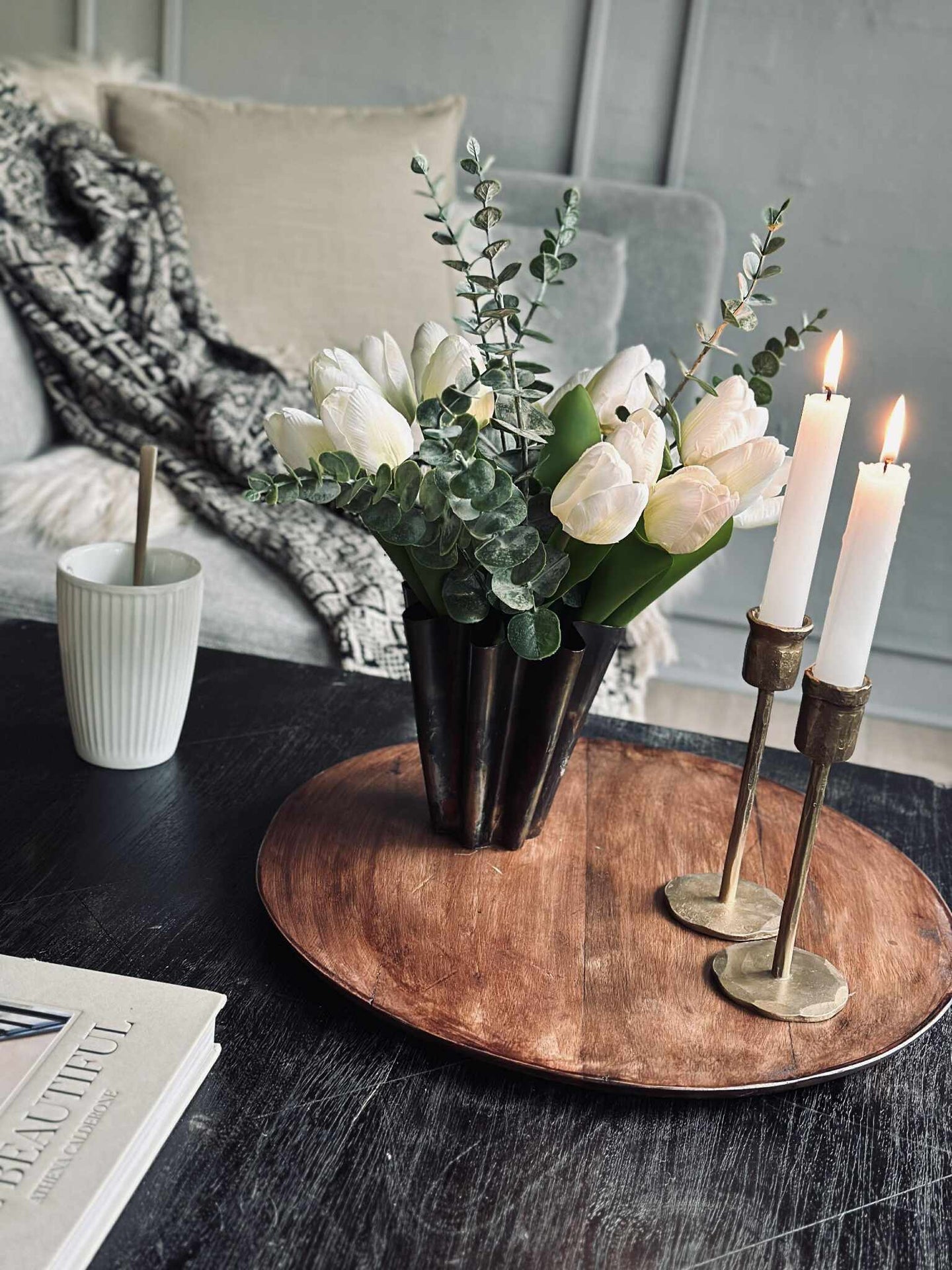 Dekorasjonsskål - tre