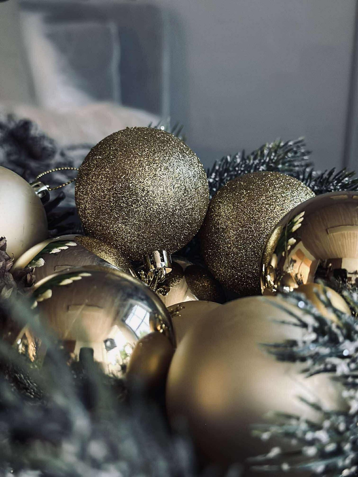 Julekuler Gull - 10 stk.