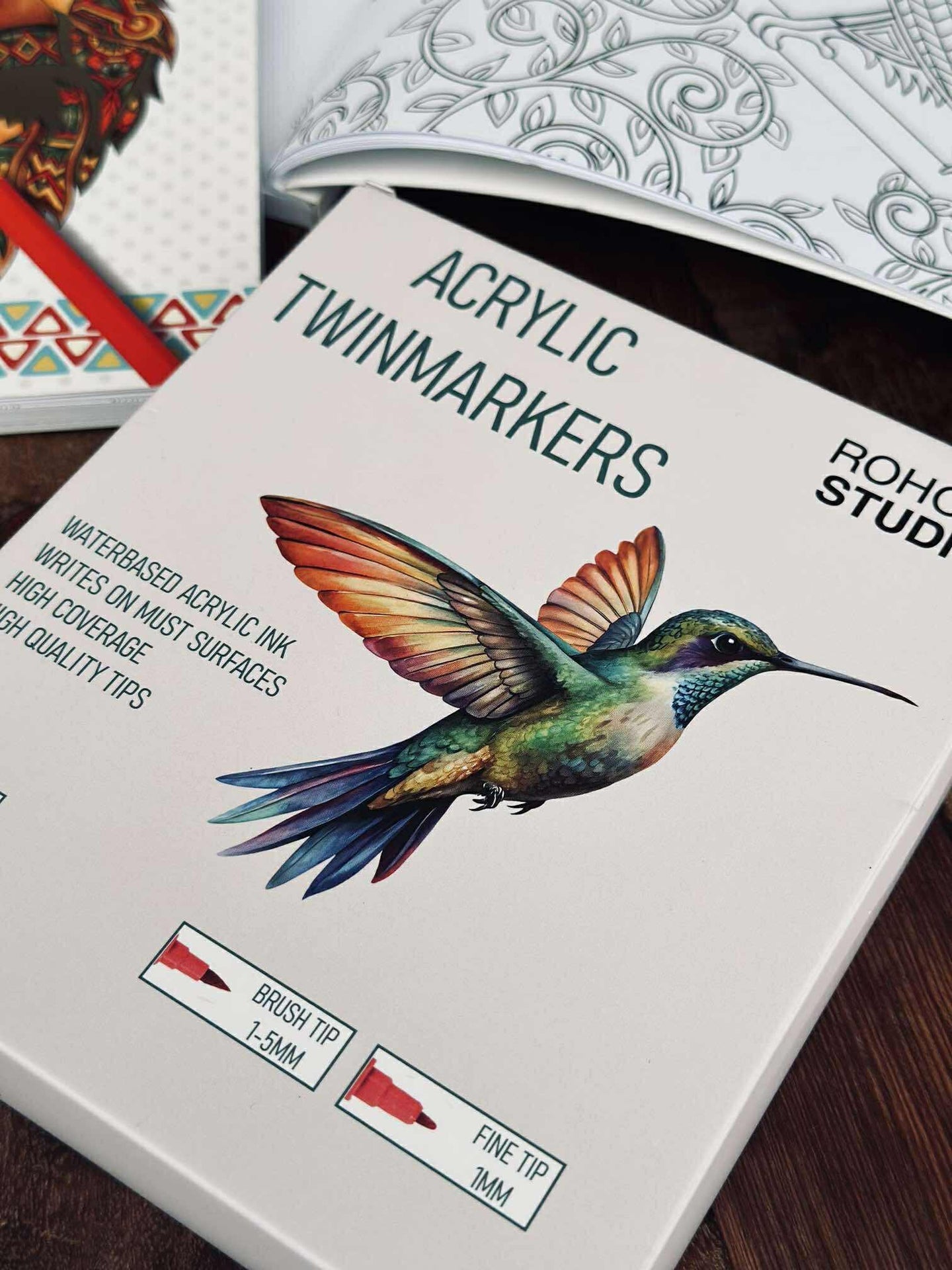 Tusjer - Akryl Twinmarkers 36 stk.