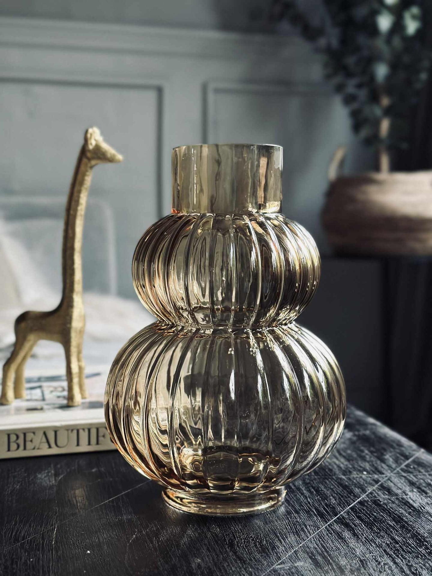 Vase Hanna - Gylden