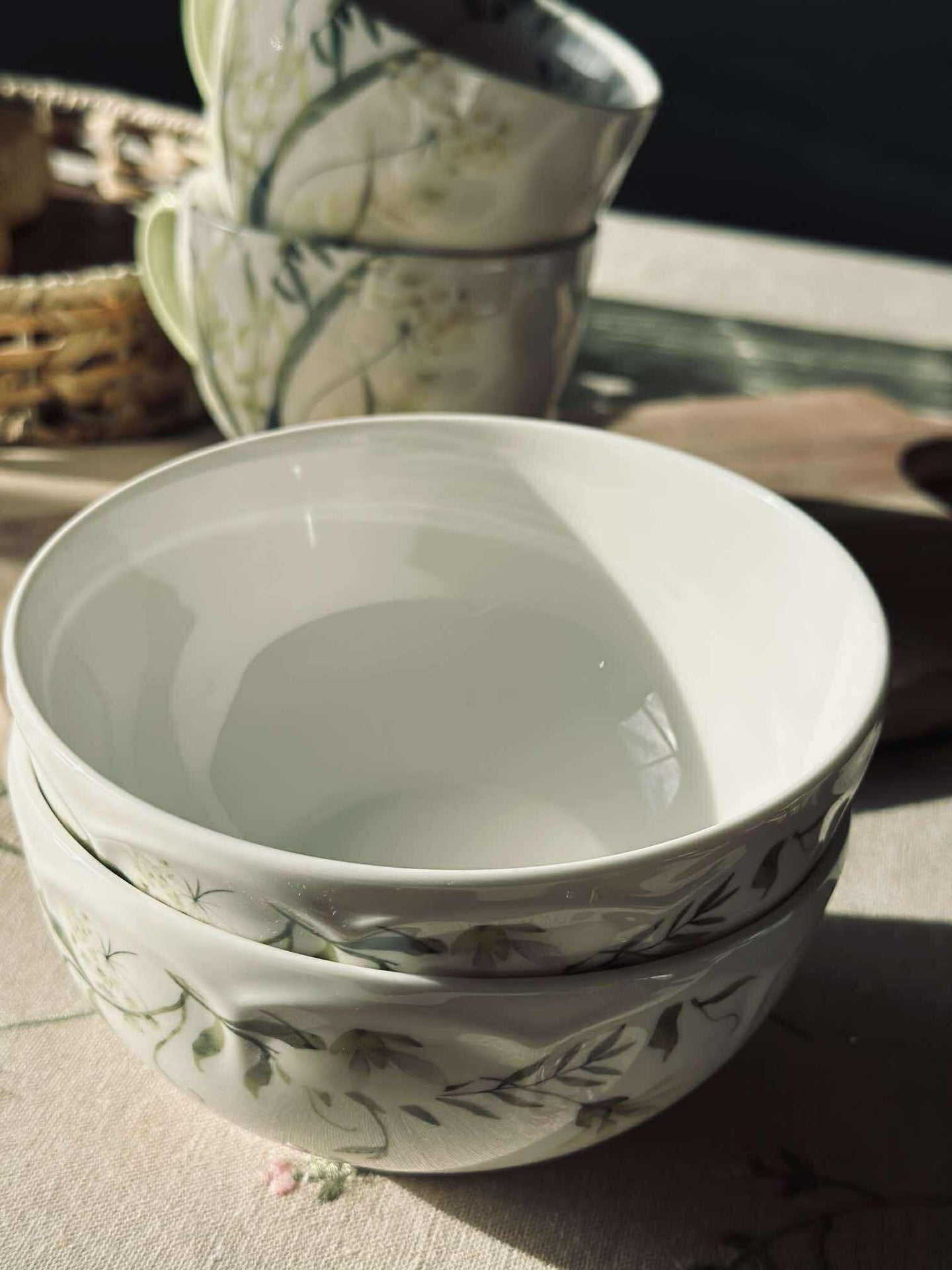 Skål Flora Grønn