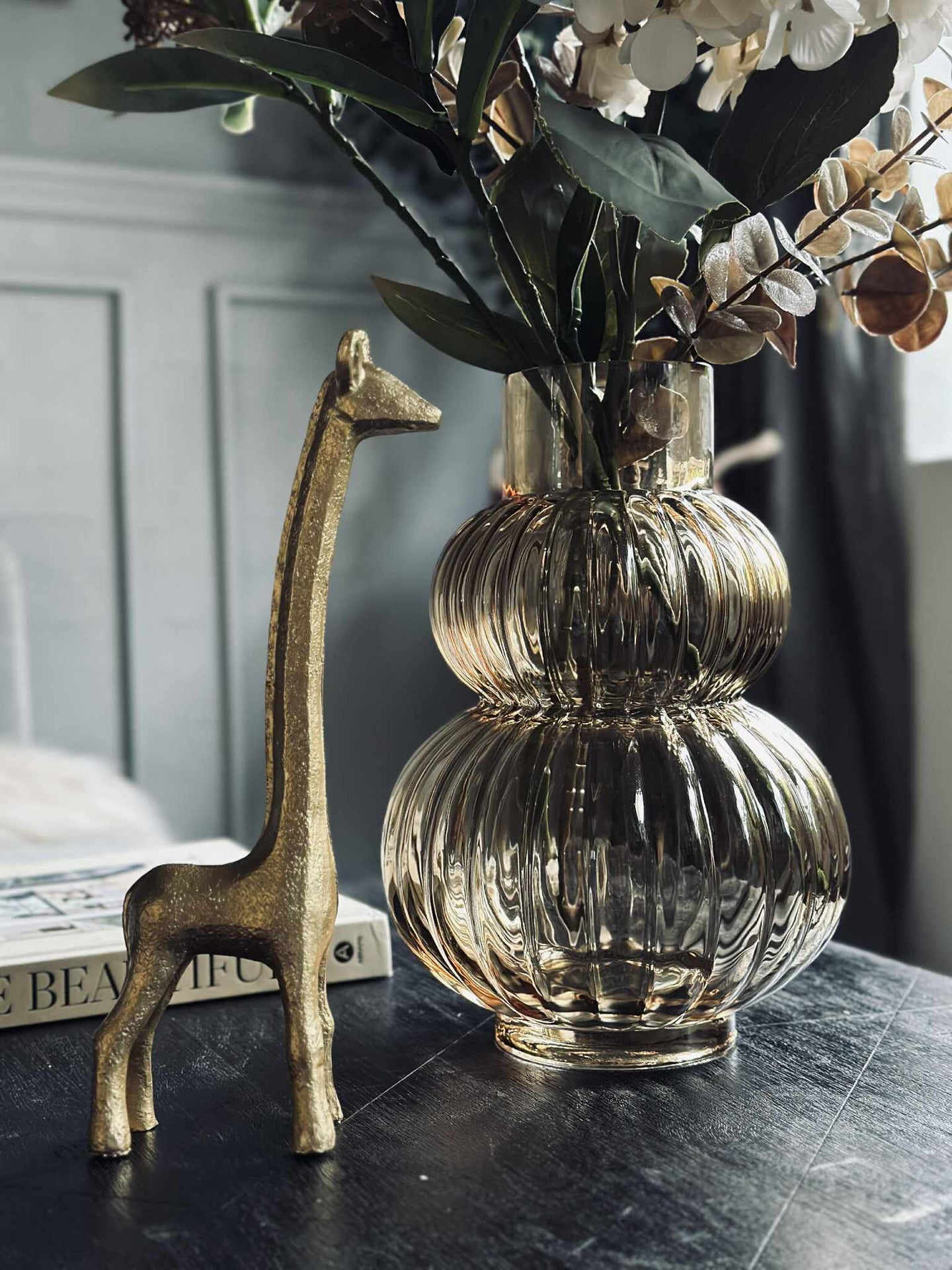 Vase Hanna - Gylden