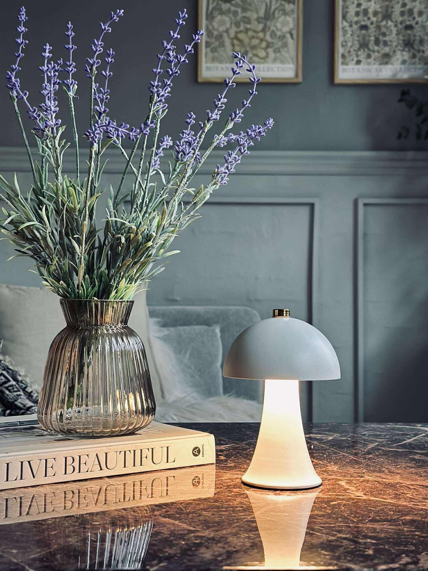 Bordlampe Mini Touch - Hvit