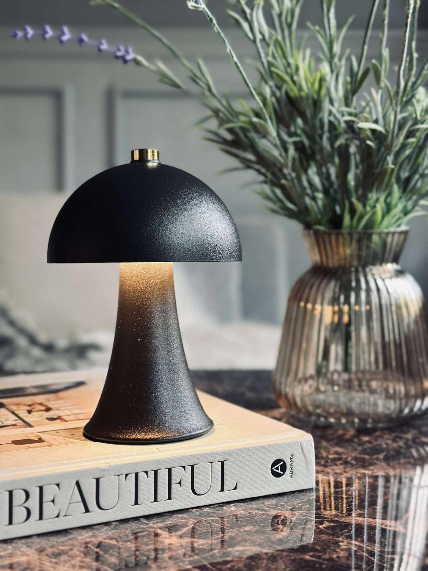Bordlampe Mini Touch - Svart