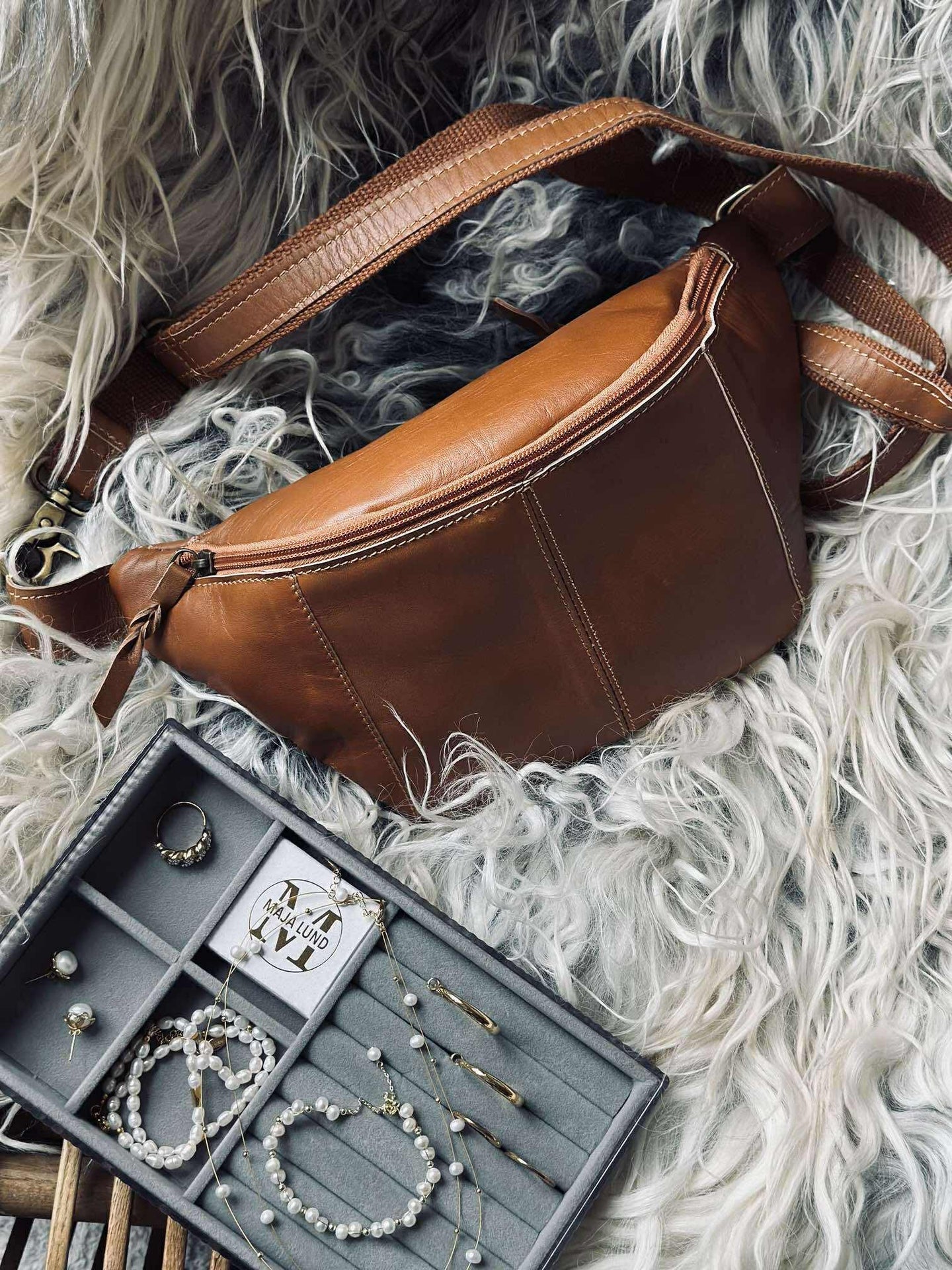 Bumbag Anna - Cognac