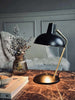 Bordlampe Retro - Svart / gull