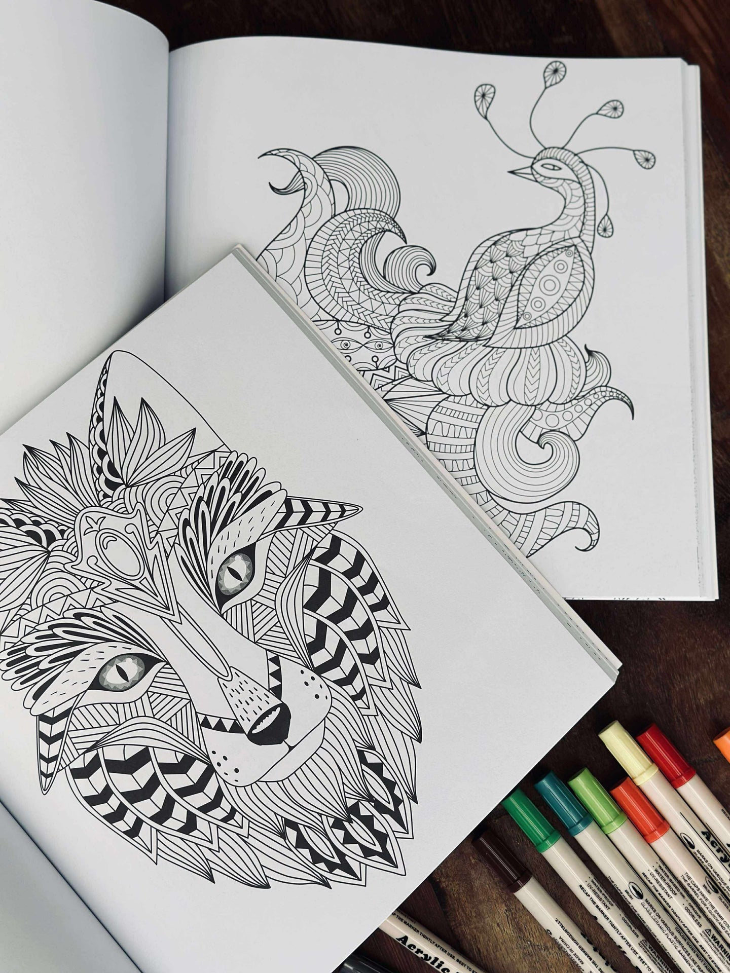 Fargebok for voksne - Dyreblanding