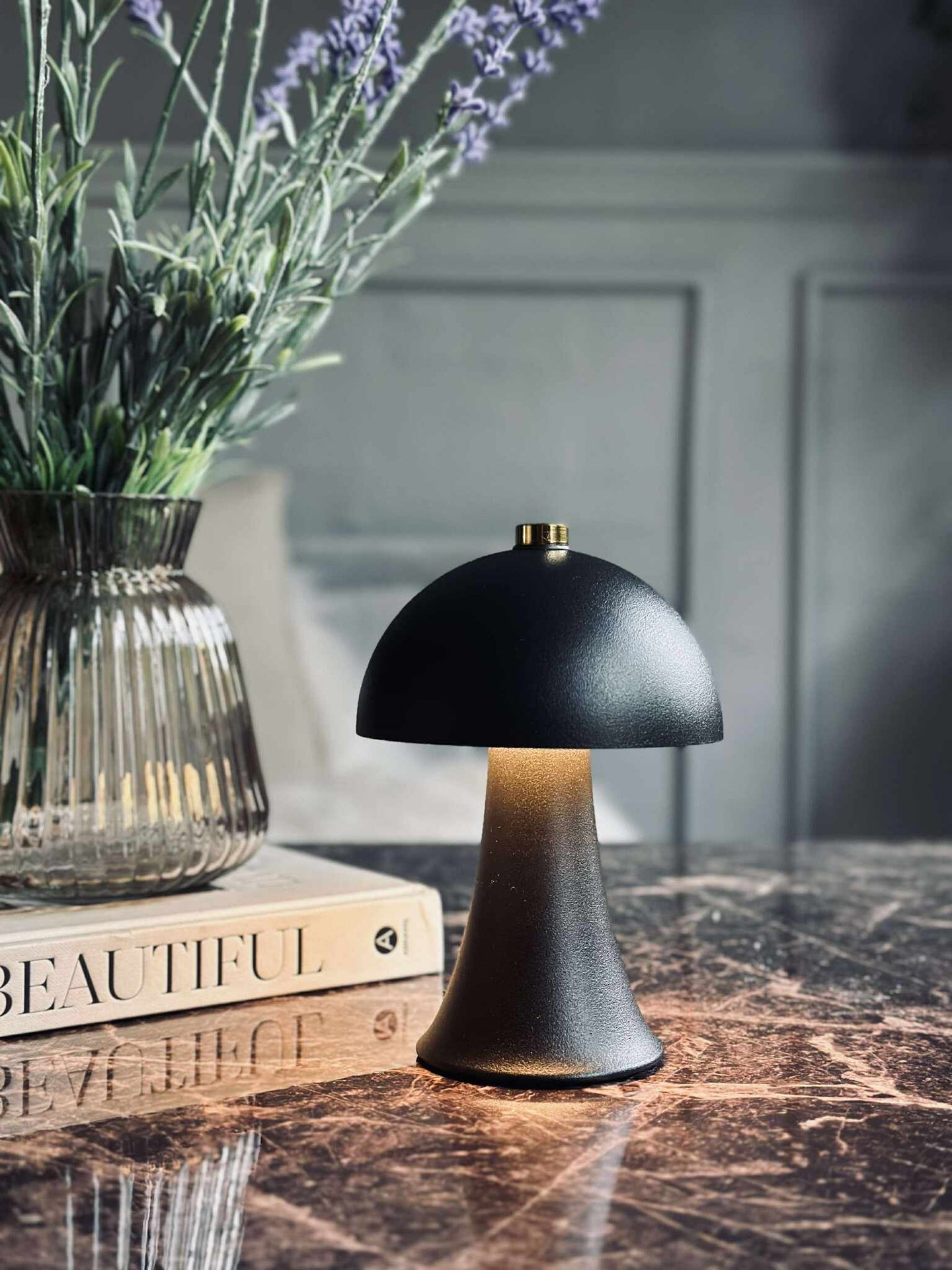 Bordlampe Mini Touch - Svart