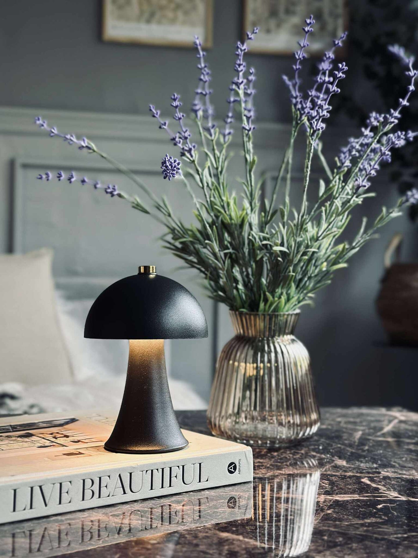 Bordlampe Mini Touch - Svart