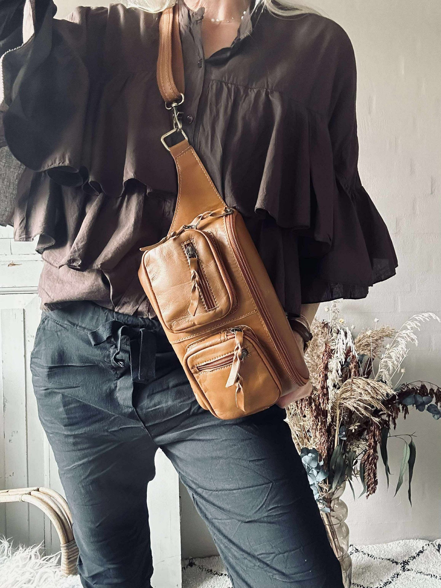 Bumbag Kaya - Cognac