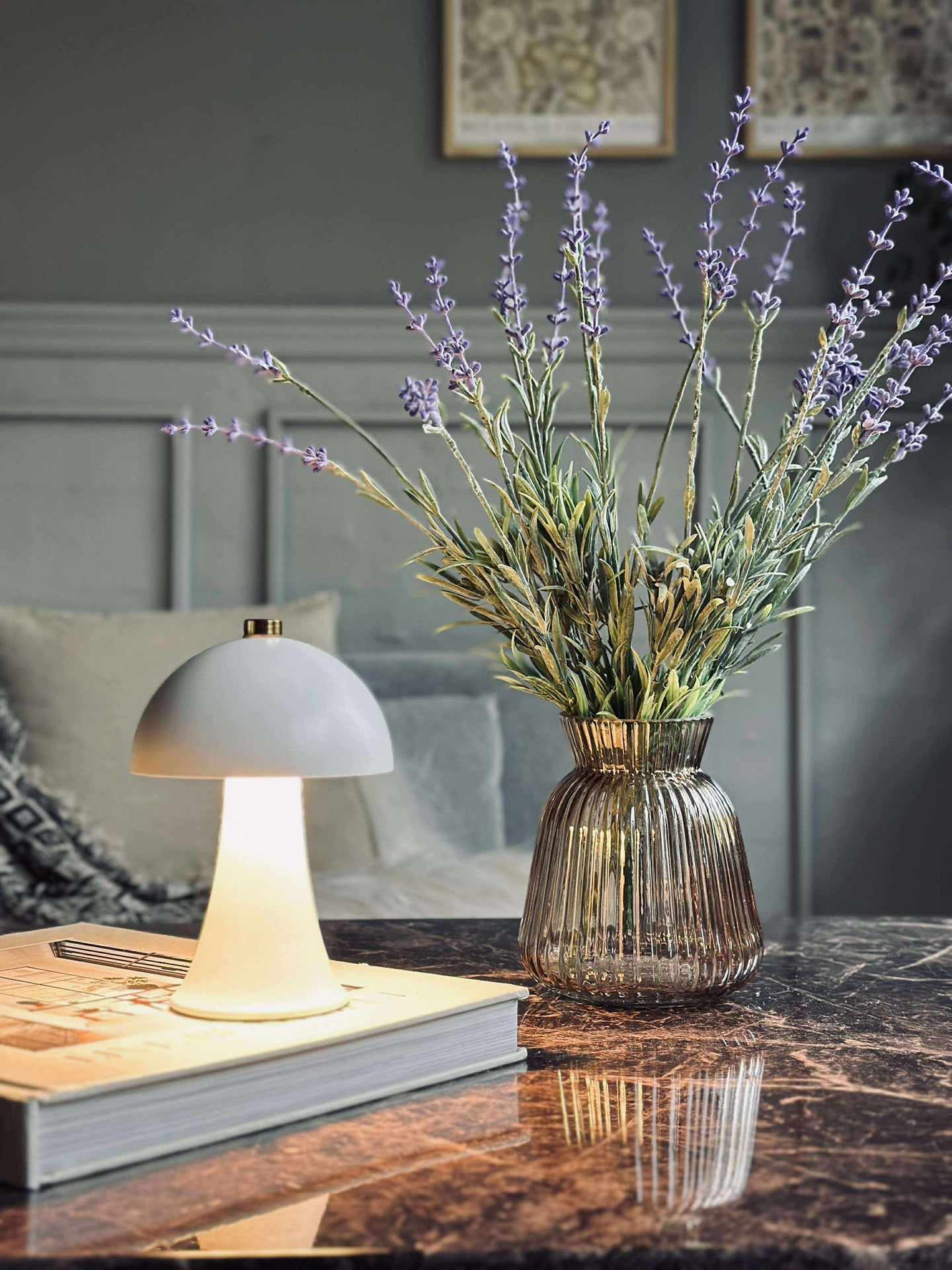 Bordlampe Mini Touch - Hvit