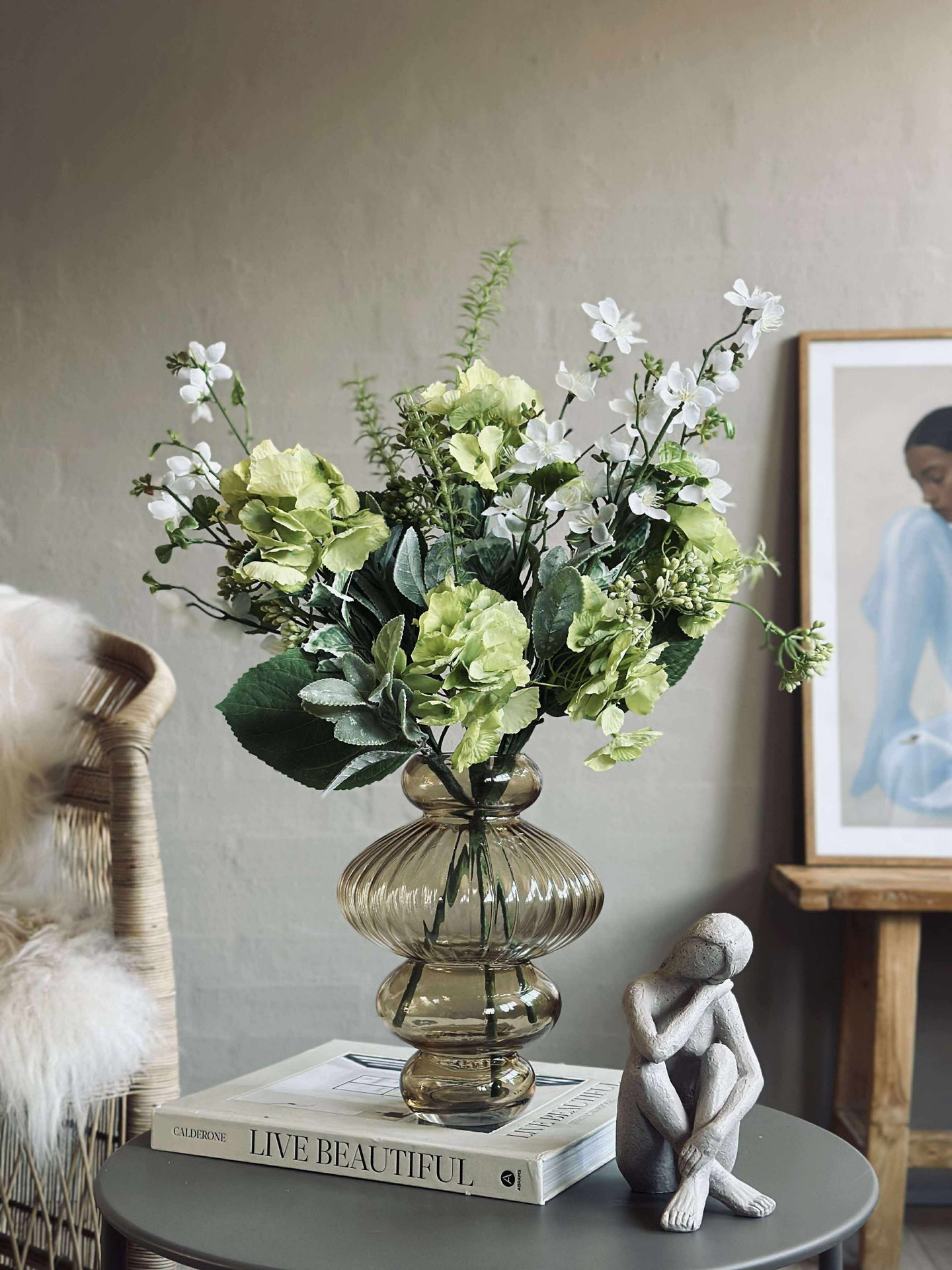 Bukett Hortensia - Lime