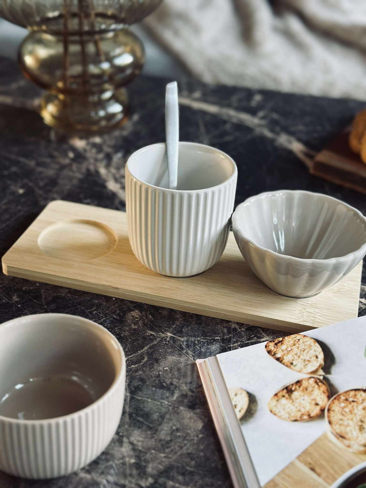 Tapas - 3 skåler og fat