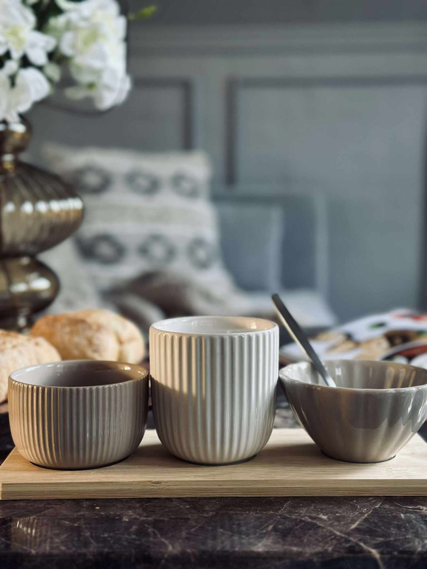 Tapas - 3 skåler og fat