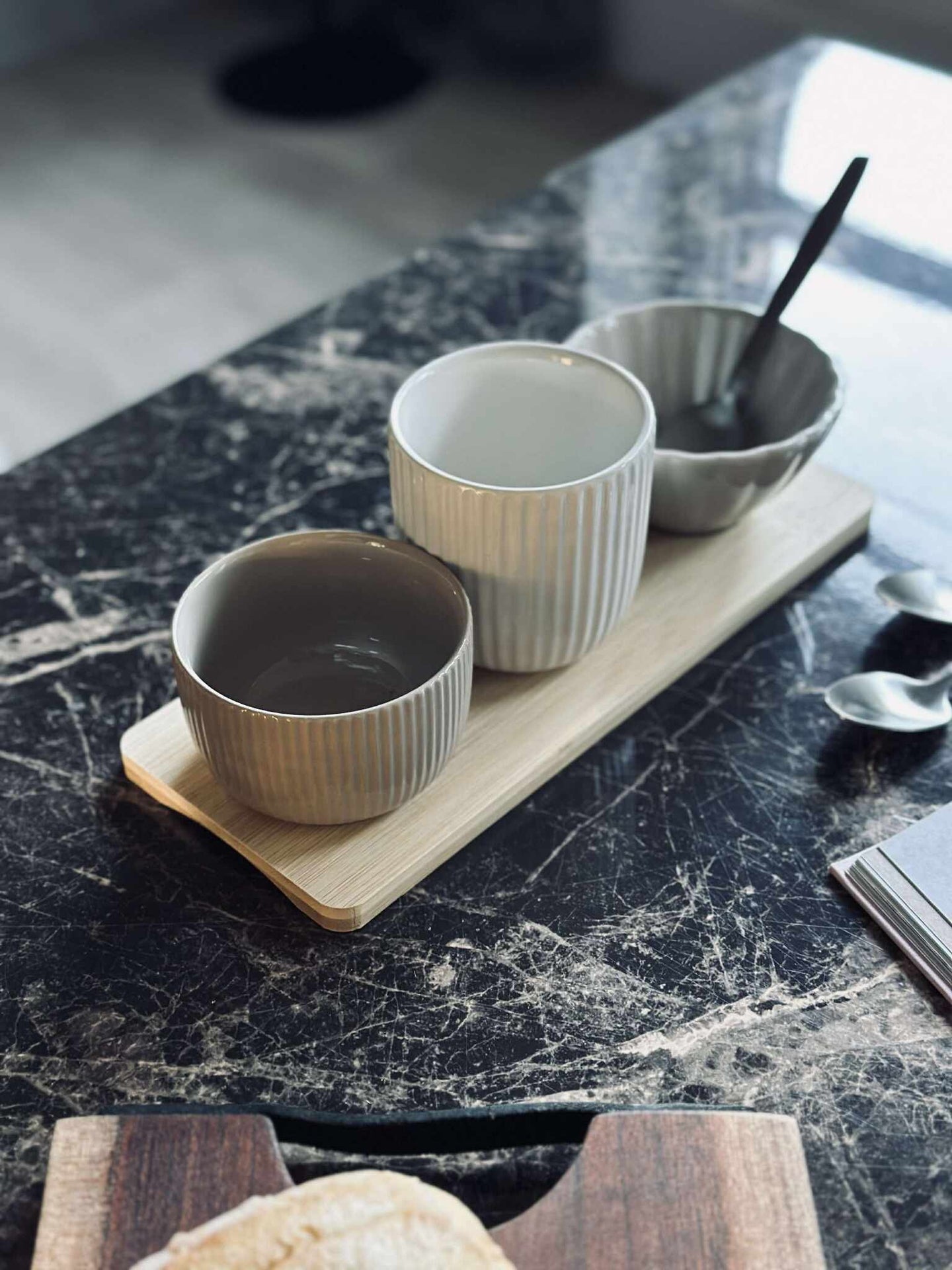 Tapas - 3 skåler og fat