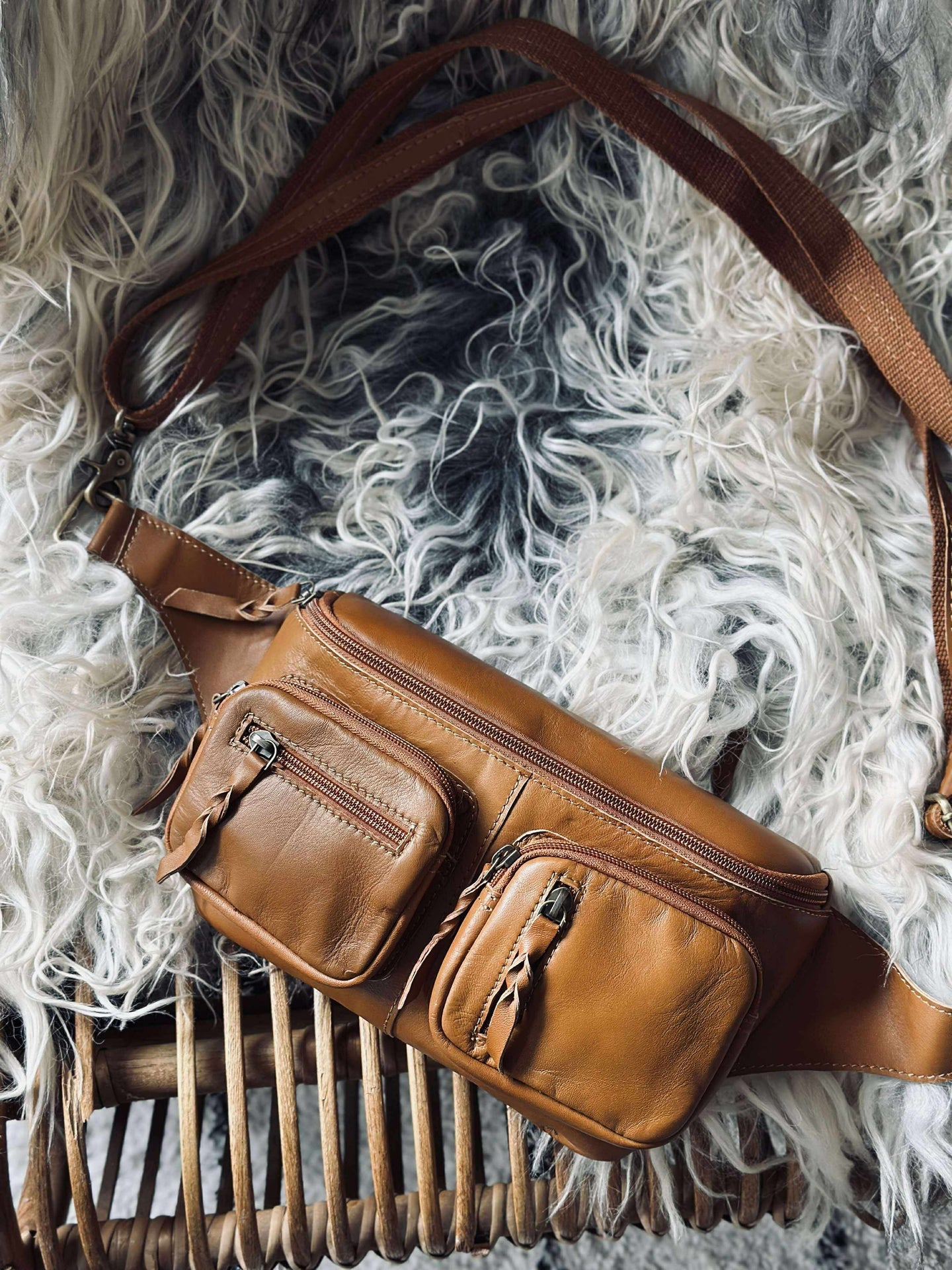 Bumbag Kaya - Cognac