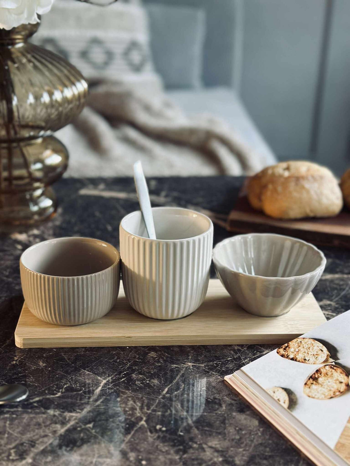 Tapas - 3 skåler og fat