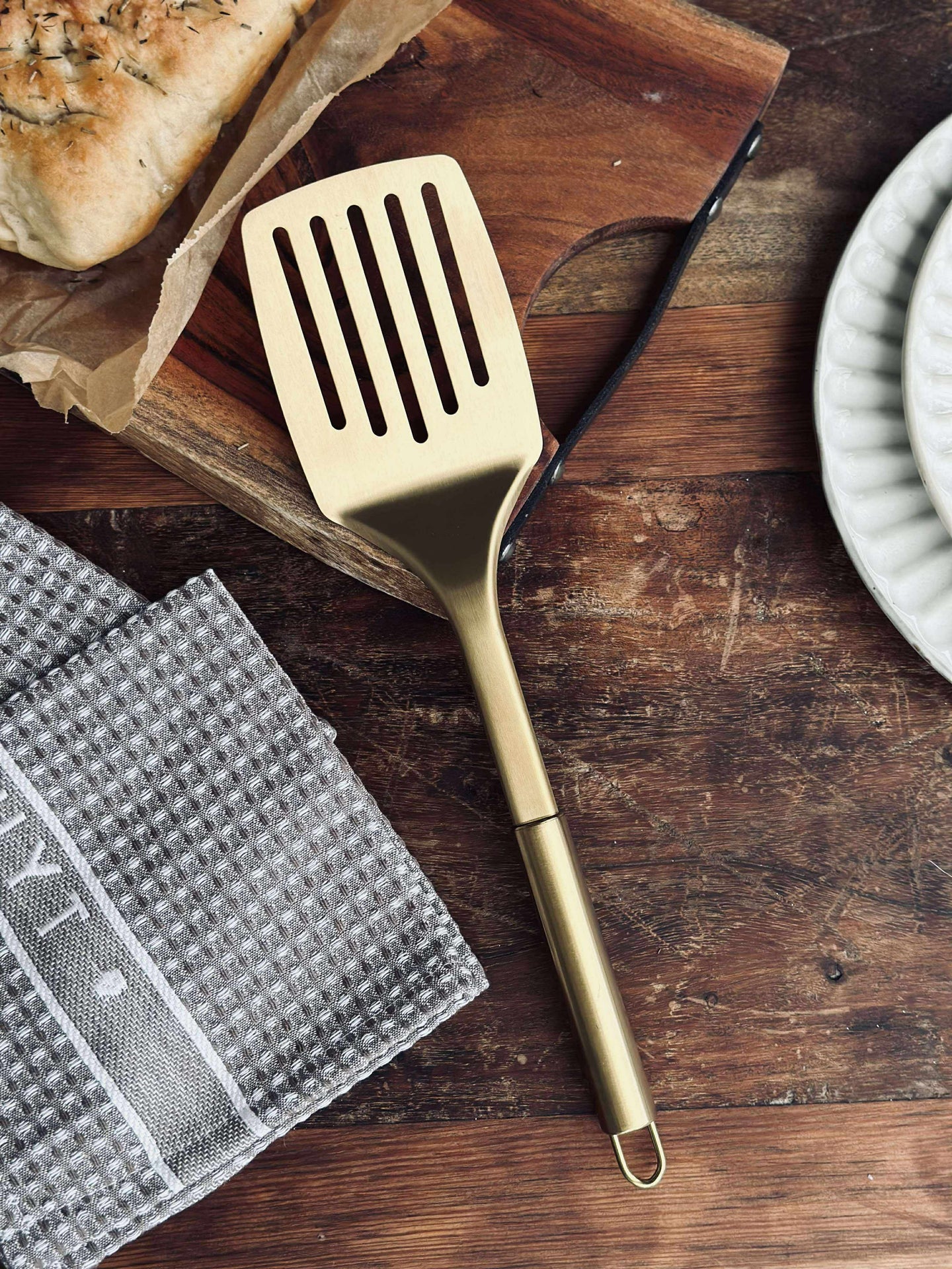 Palett med hull Golden - Rustfritt stål