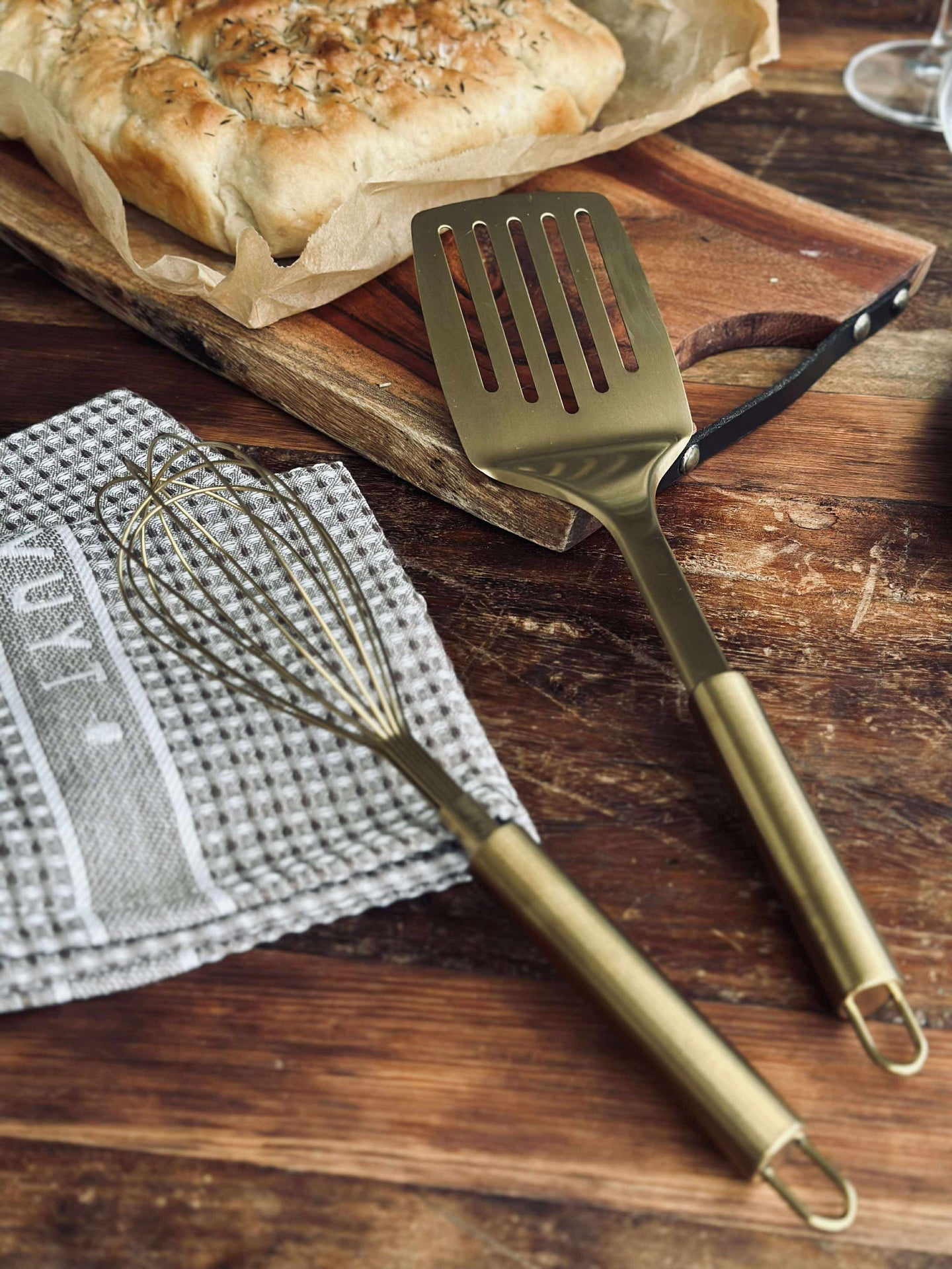 Visp Golden - Rustfritt stål