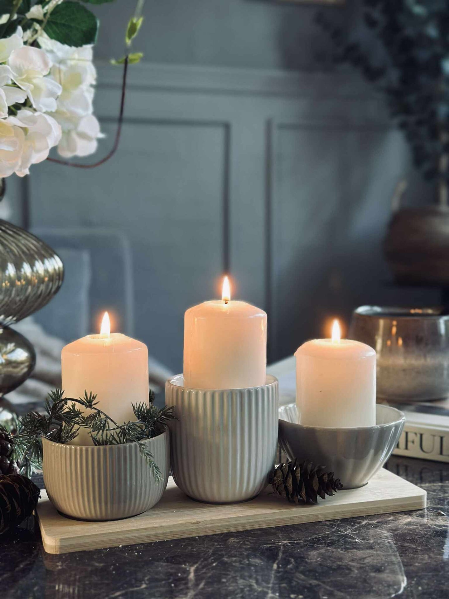 Tapas - 3 skåler og fat