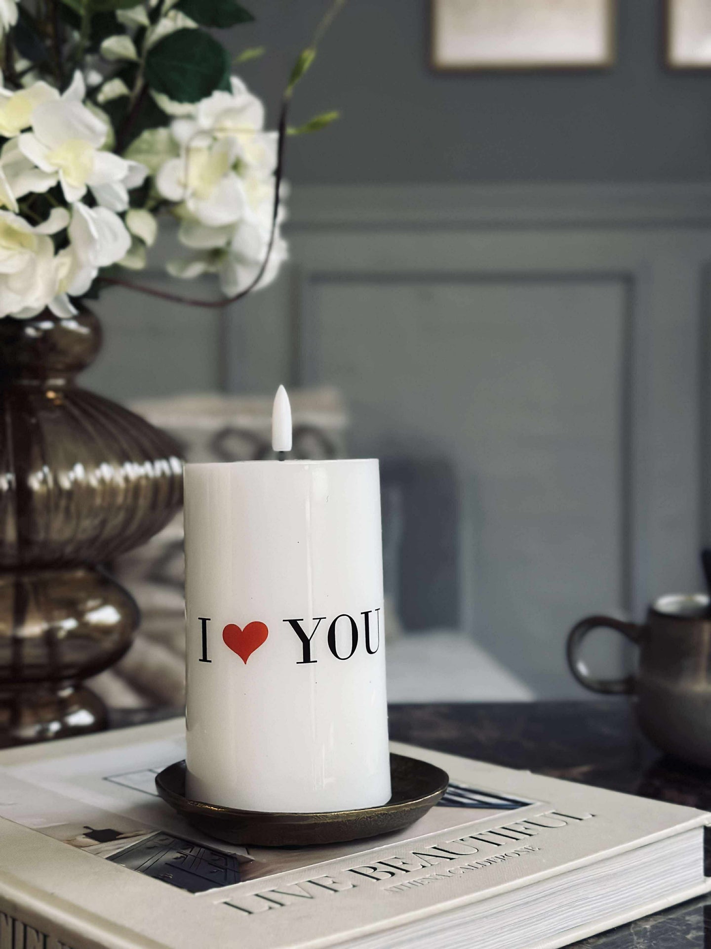 LED Bloklys TWINKLE - Love