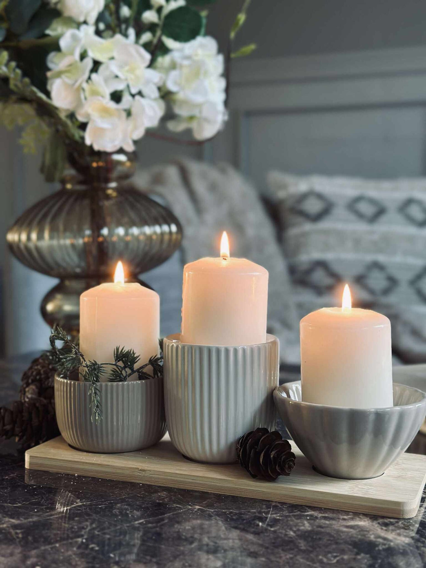 Tapas - 3 skåler og fat