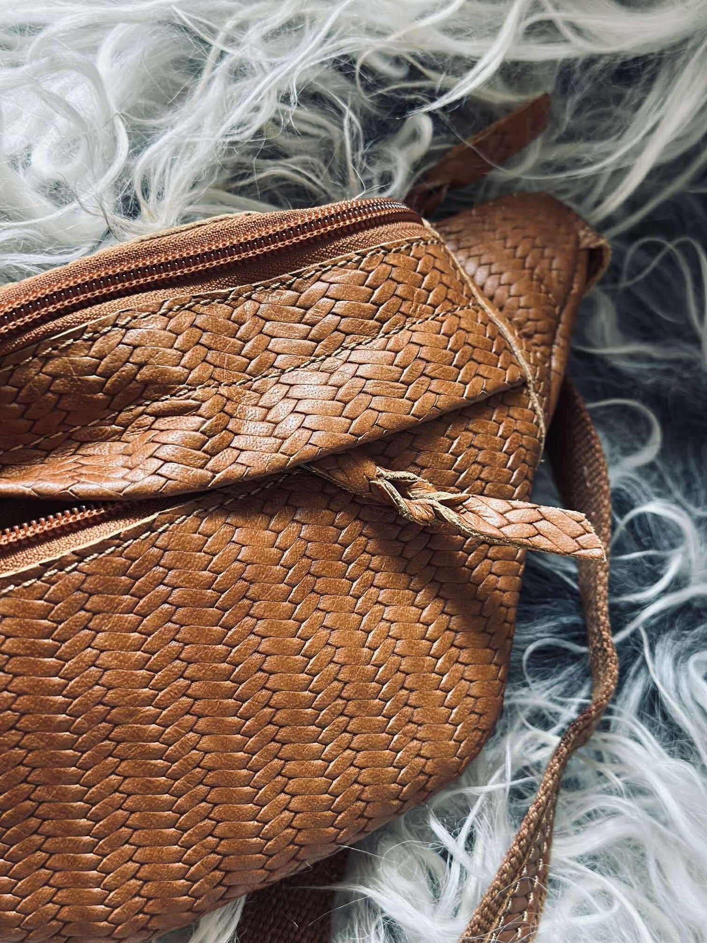 Bumbag Tasha - Cognac-flett