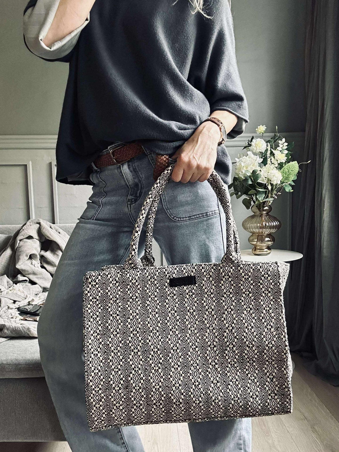 Shopper Julia - Dekorert med eksklusivt trykk