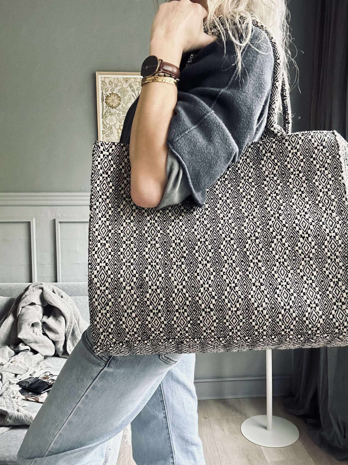 Shopper Julia - Dekorert med eksklusivt trykk