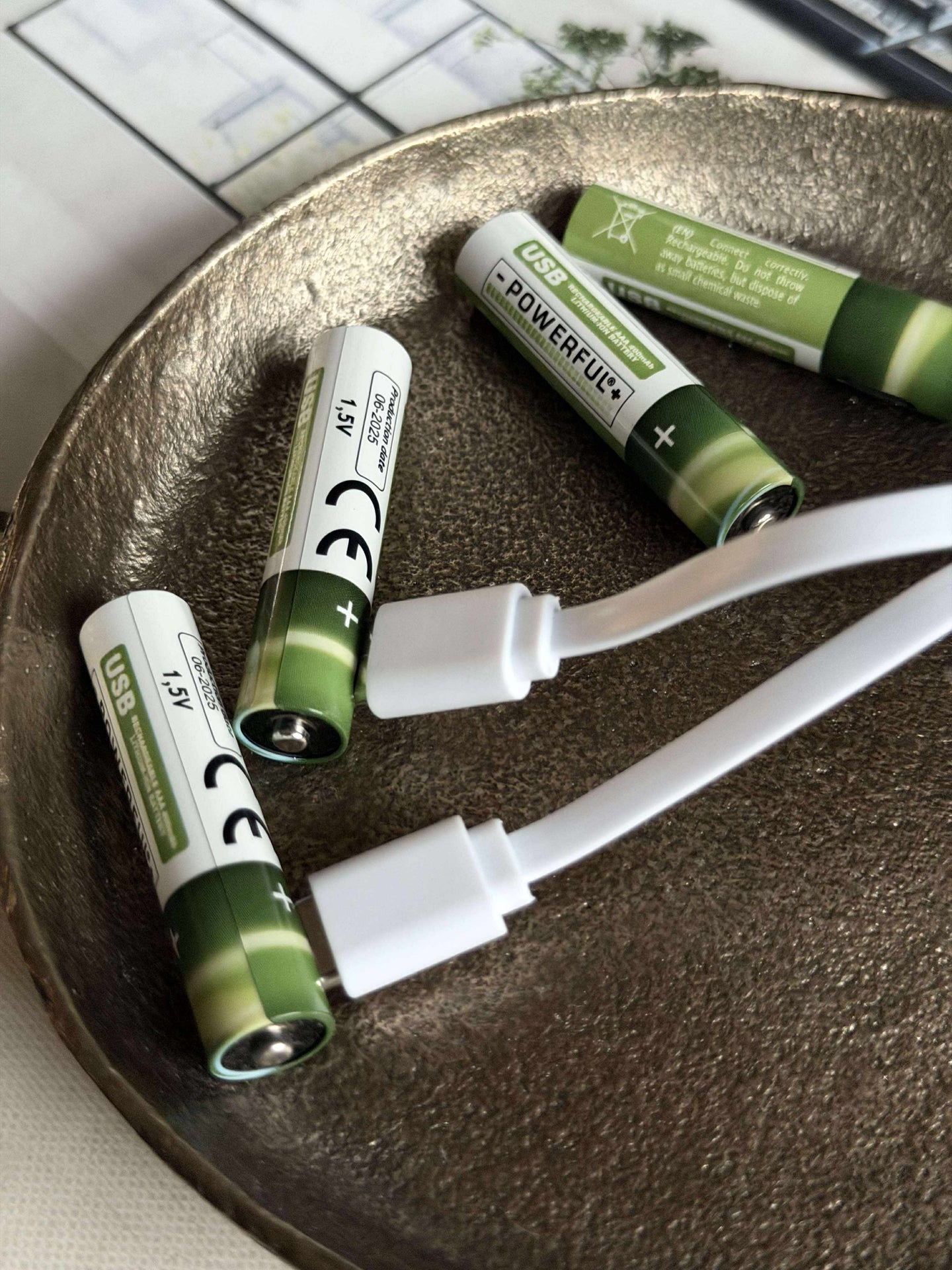 Batterier - Oppladbare AAA