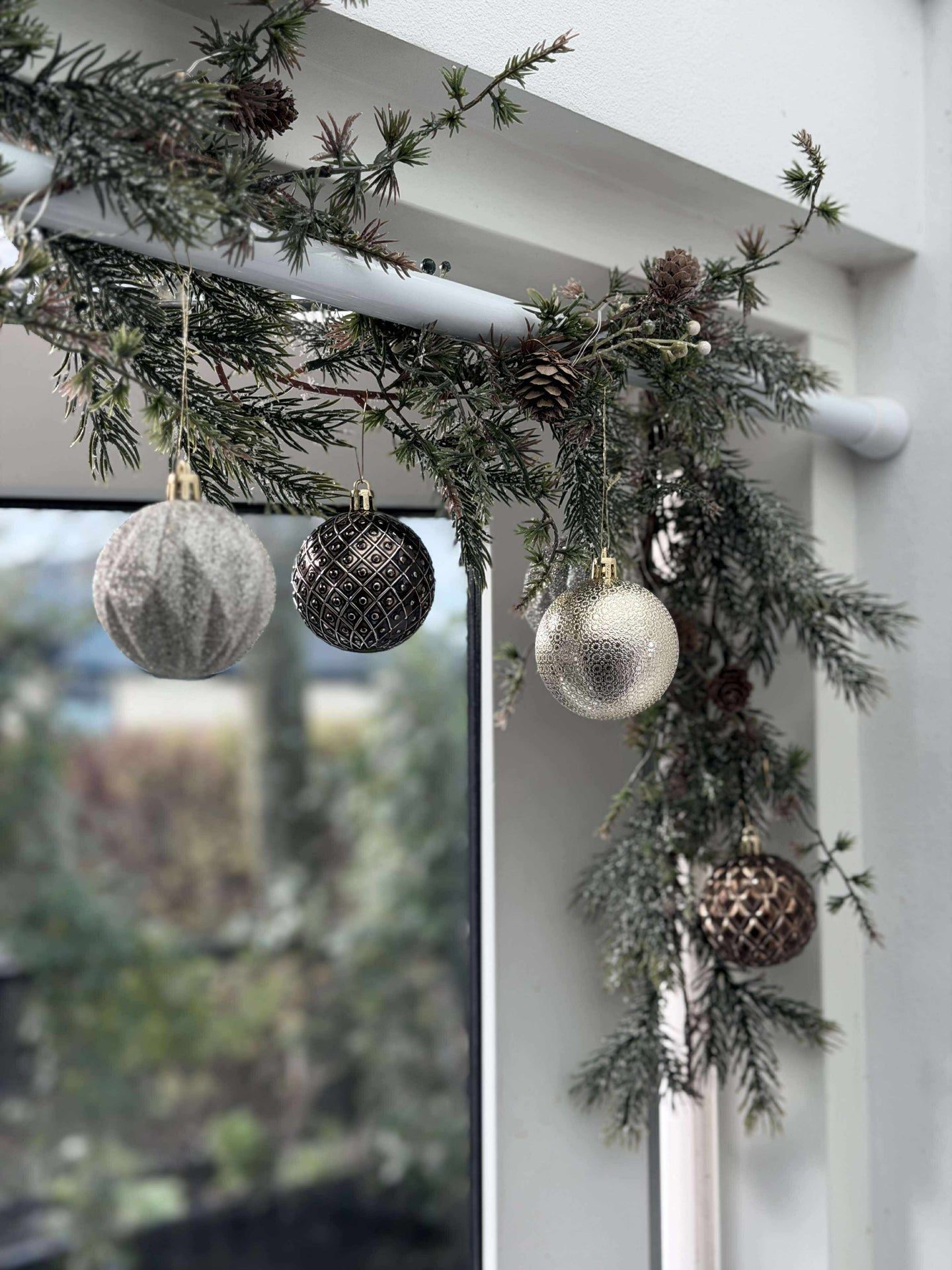 Dusjstang Hvit - Flere størrelser