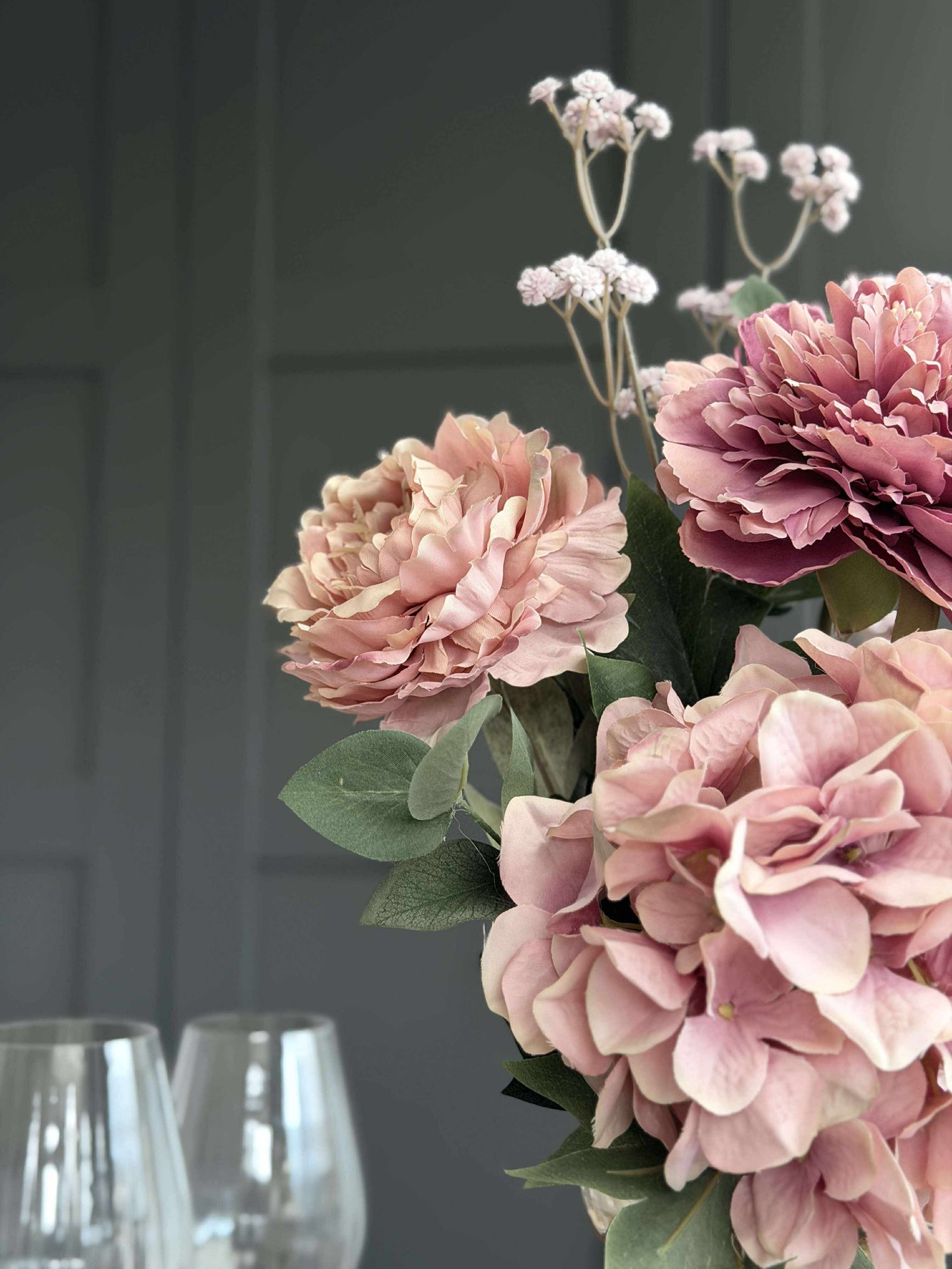 Bukett - Hortensia pink