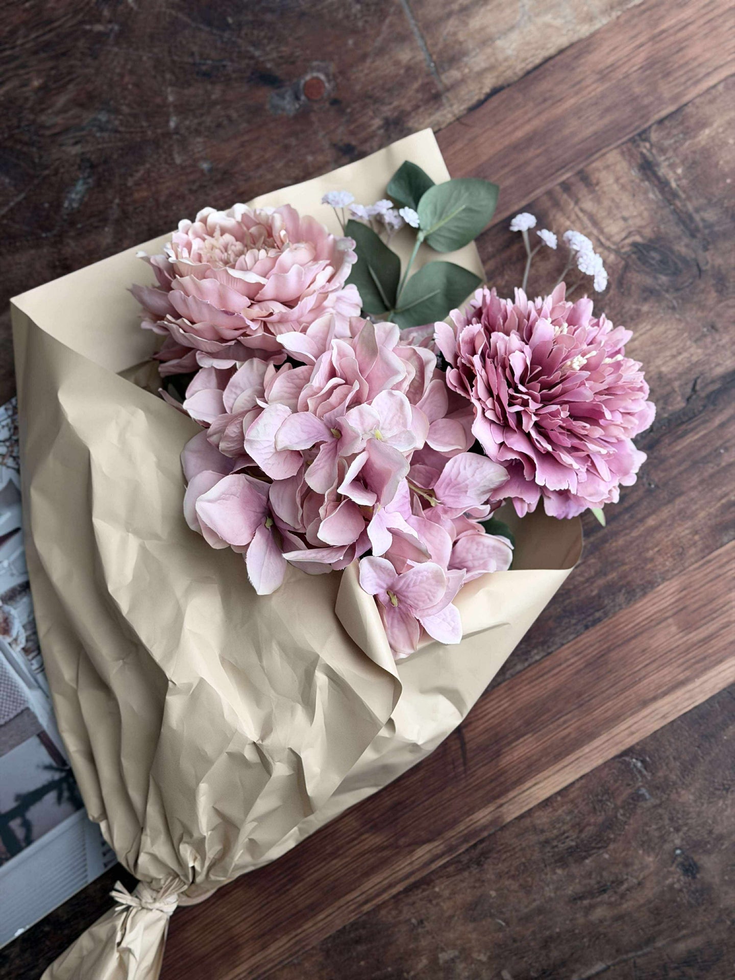 Bukett - Hortensia pink