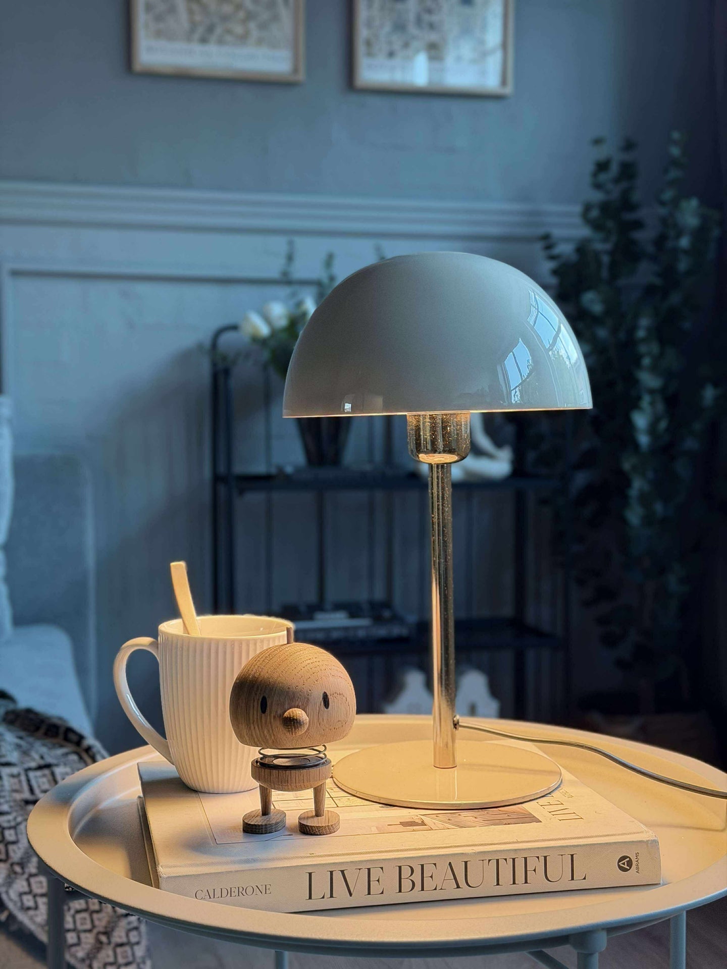 Bordlampe Sand / gull