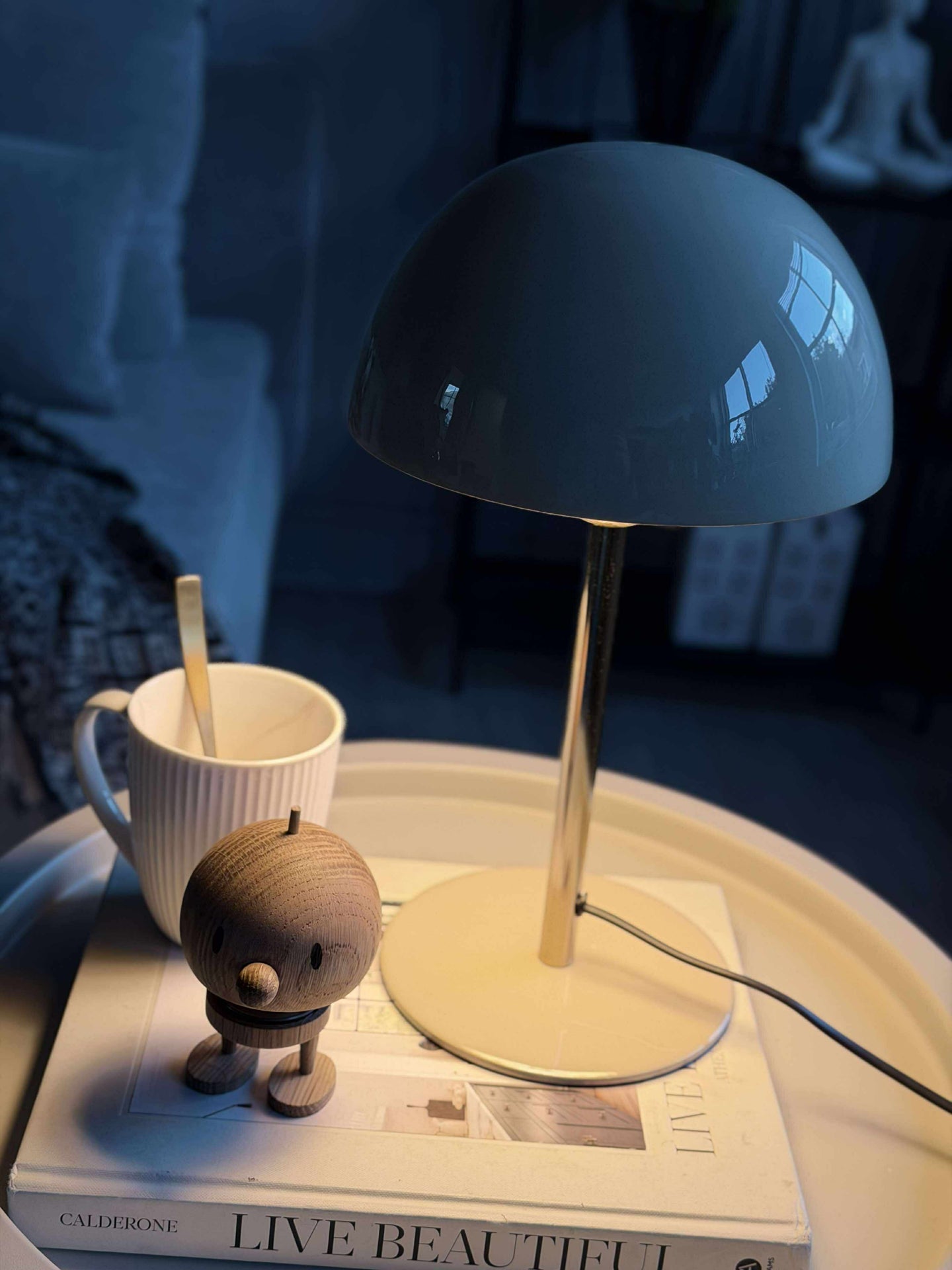 Bordlampe Sand / gull