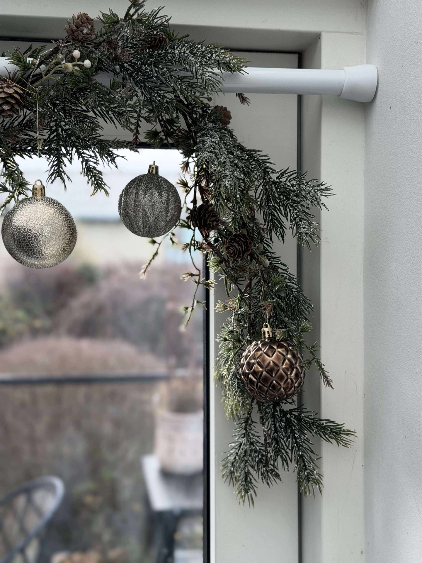 Dusjstang Hvit - Flere størrelser