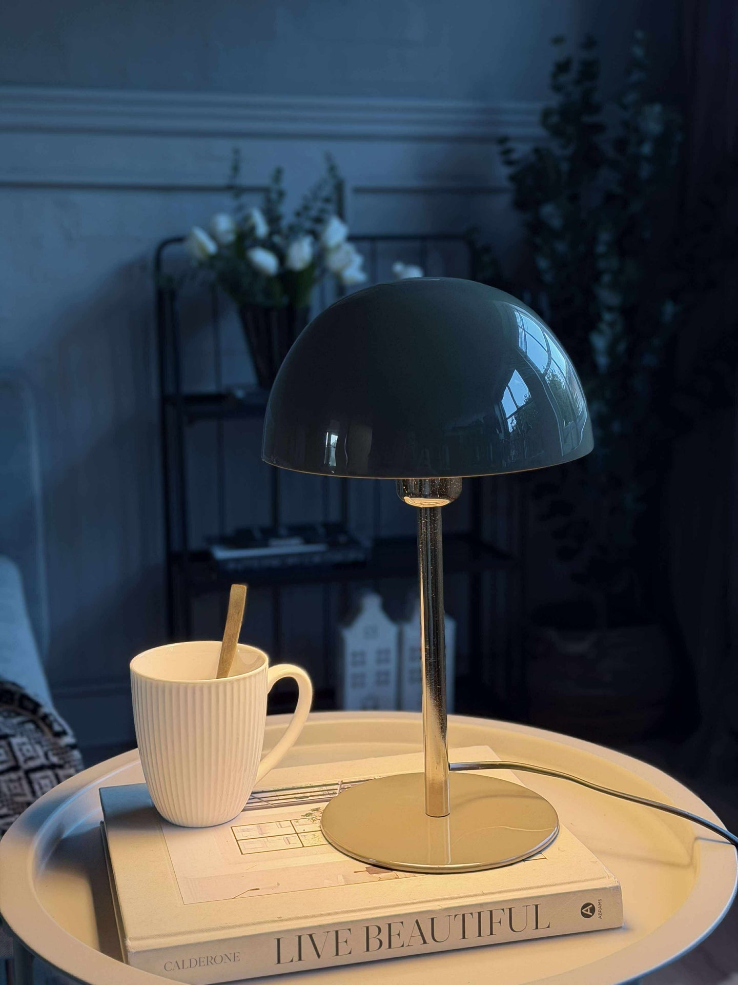 Bordlampe Oliven